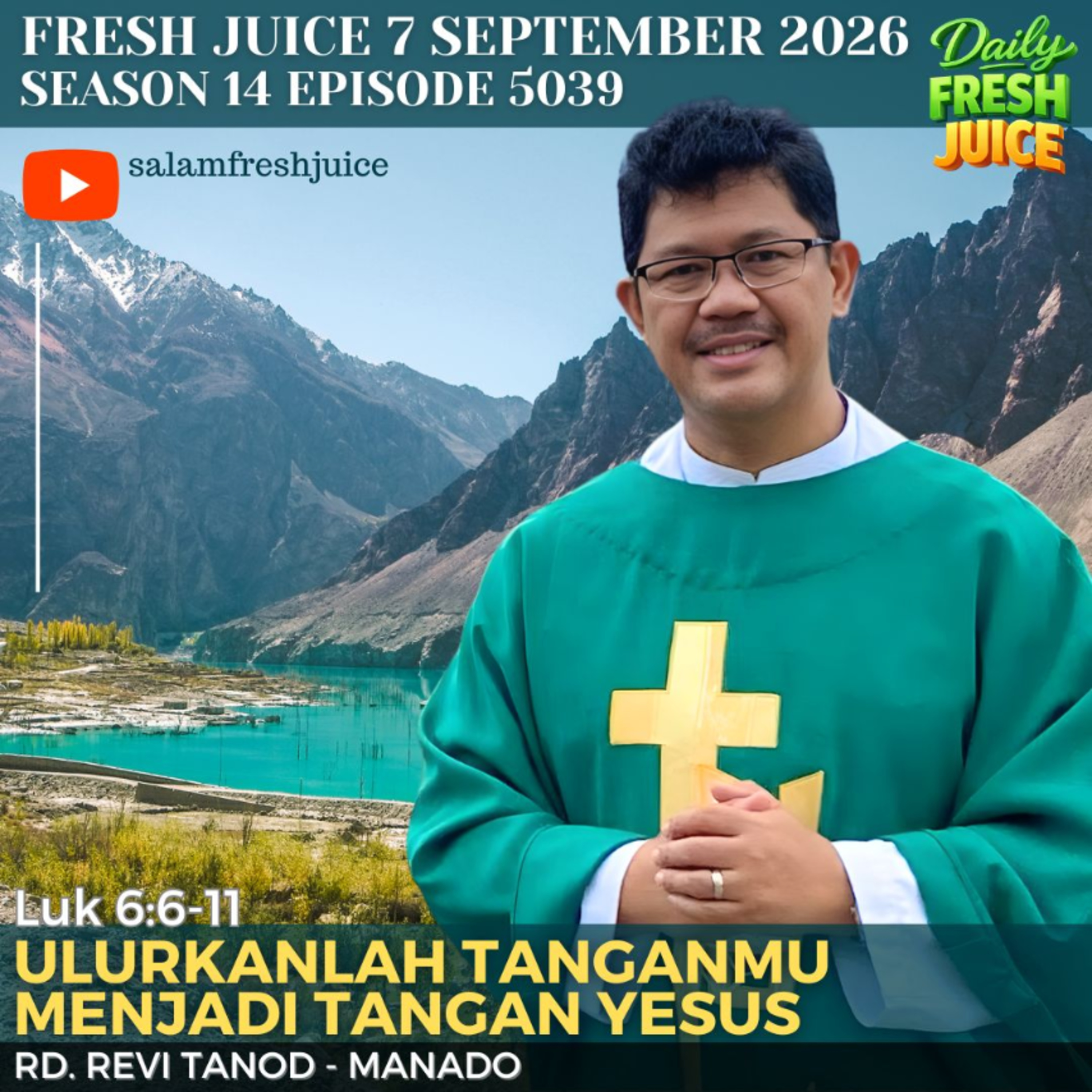 Ulurkanlah Tanganmu Menjadi Tangan Yesus episode artwork