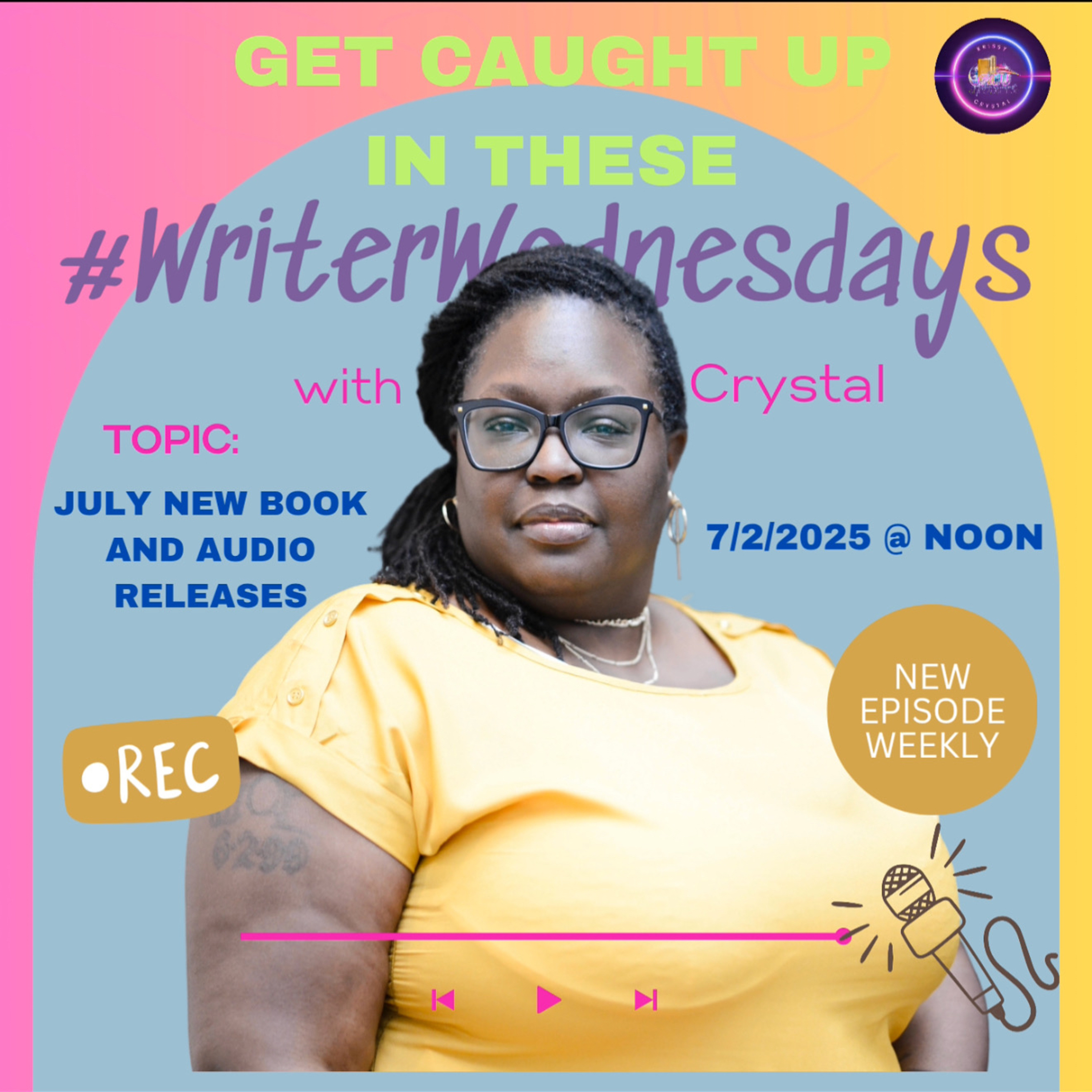 #WriterWednesdays - July 2025 New Book Releases