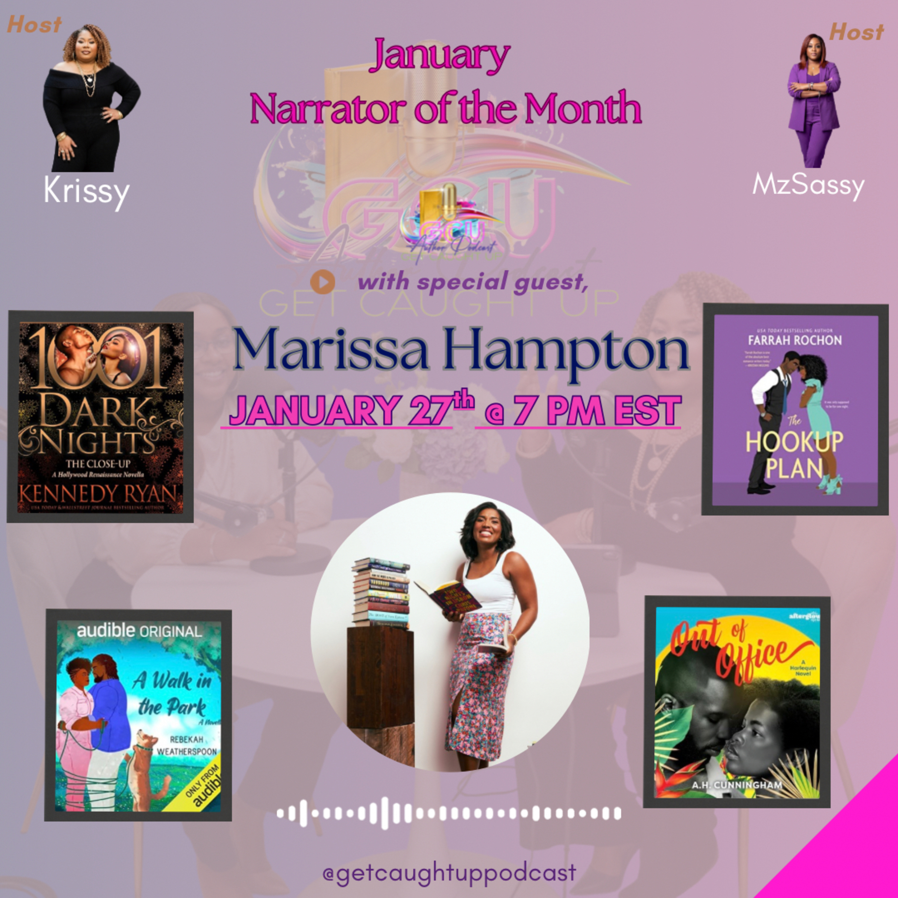 Narrator of the Month - Marissa Chanel Hampton