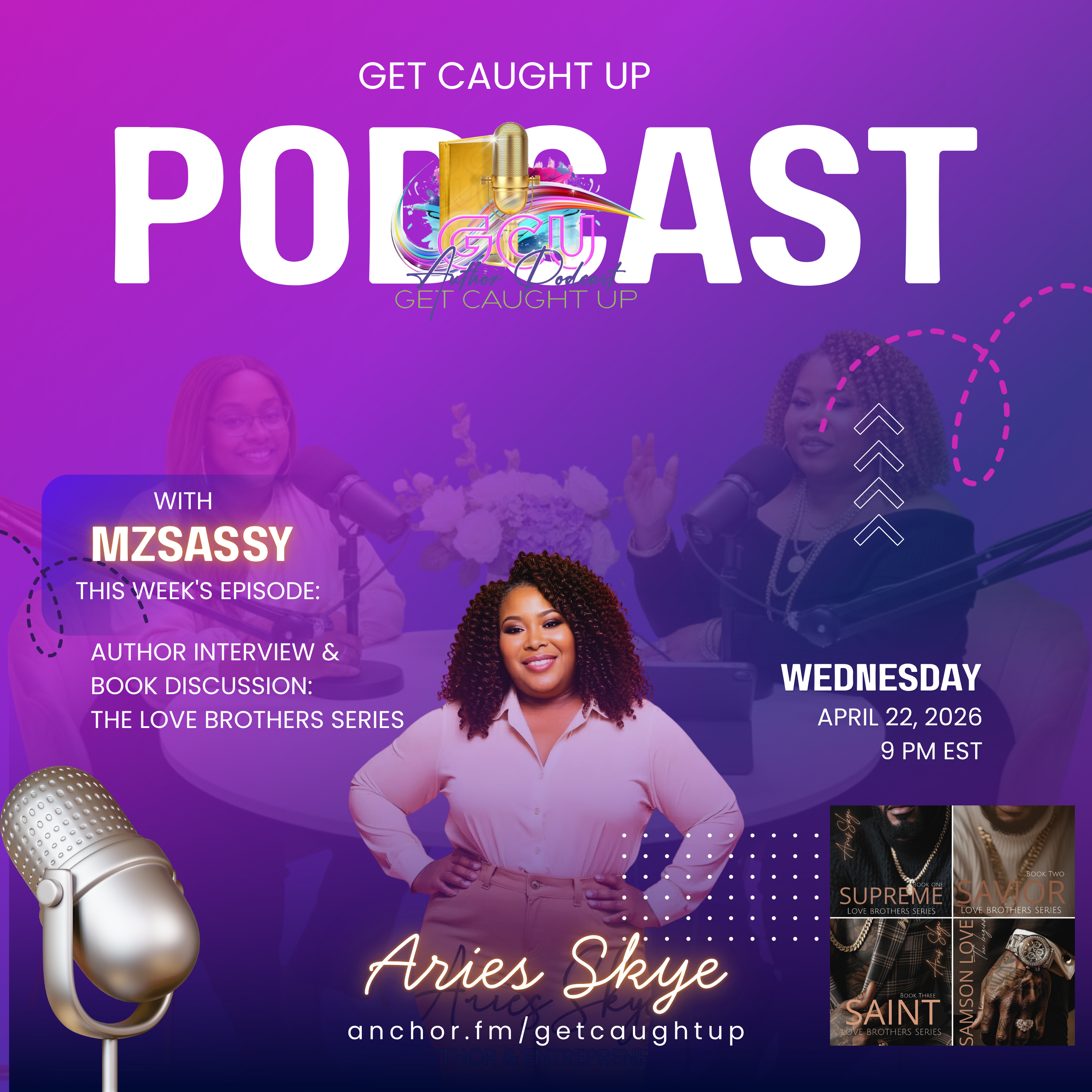 Author Aries Skye Interview episode artwork