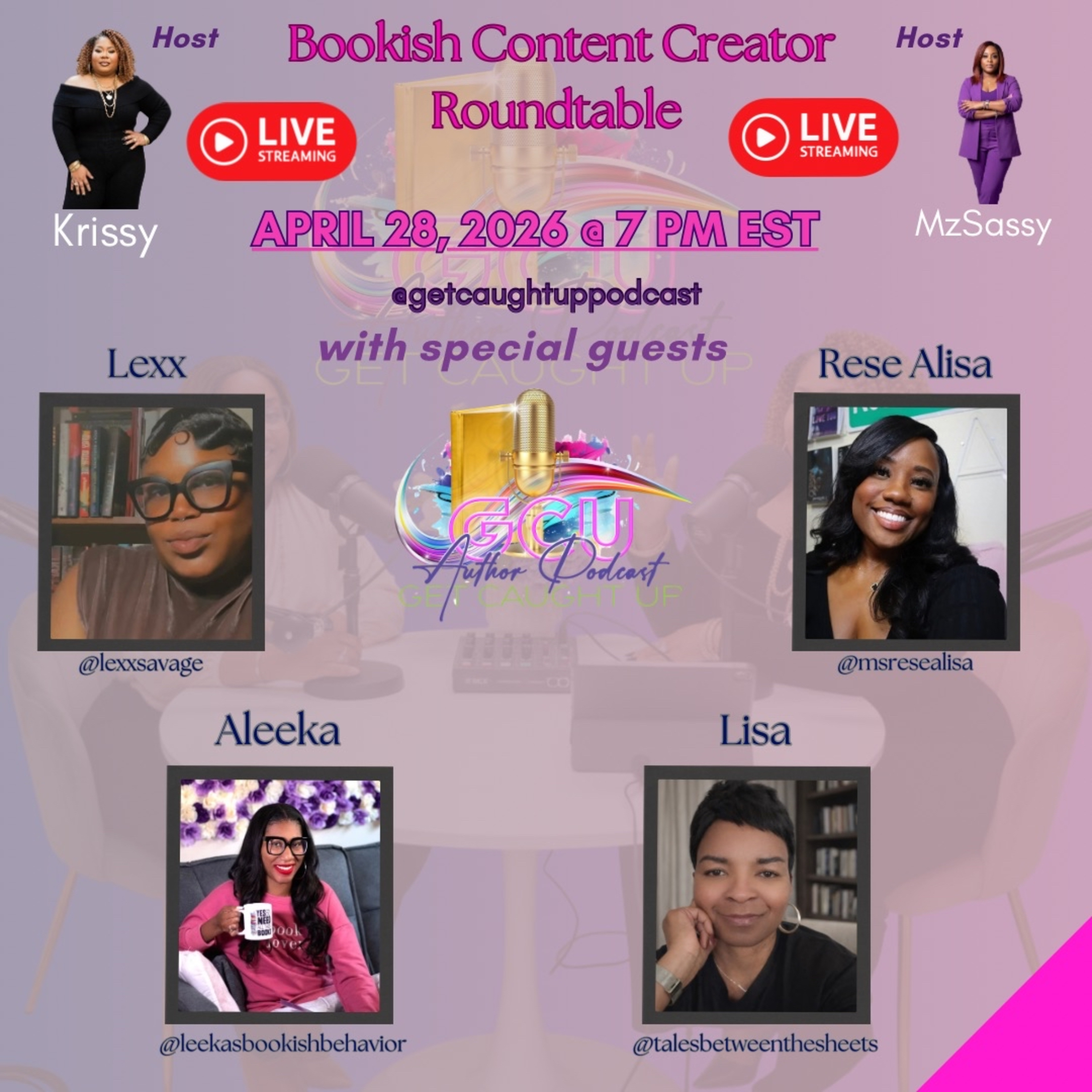 Bookish Content Creator Roundtable  episode artwork
