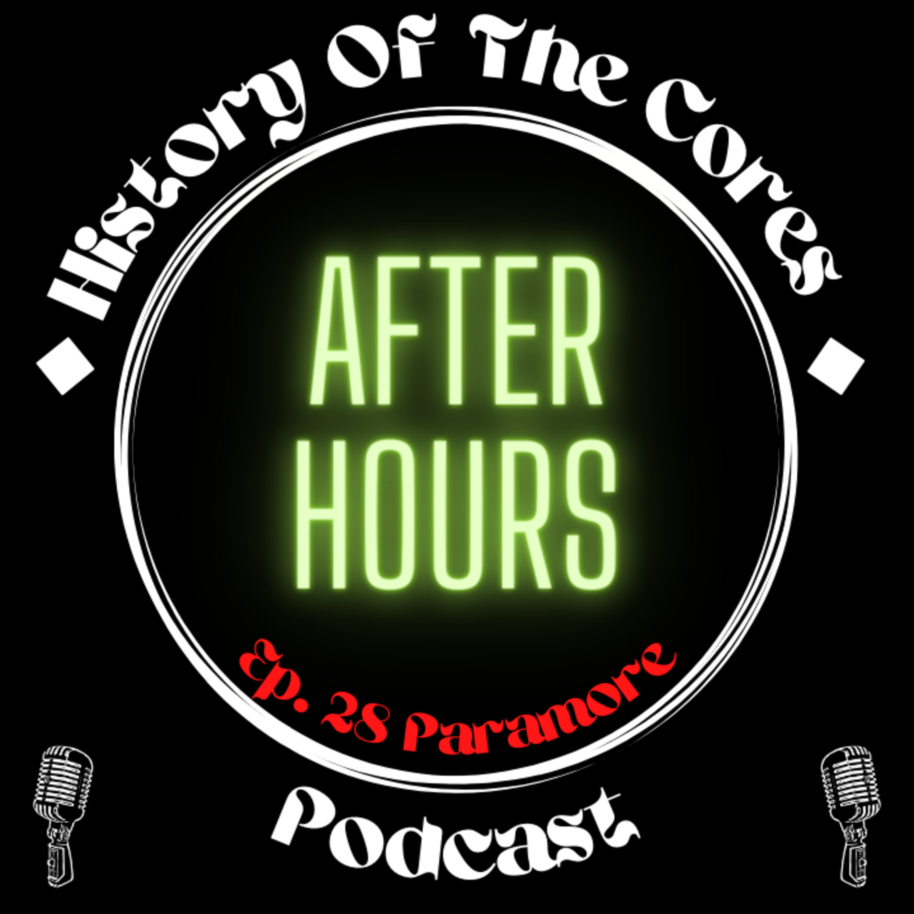 History Of The Cores After Hours Podcast Ep. 28: Paramore **featuring a special guest** episode artwork