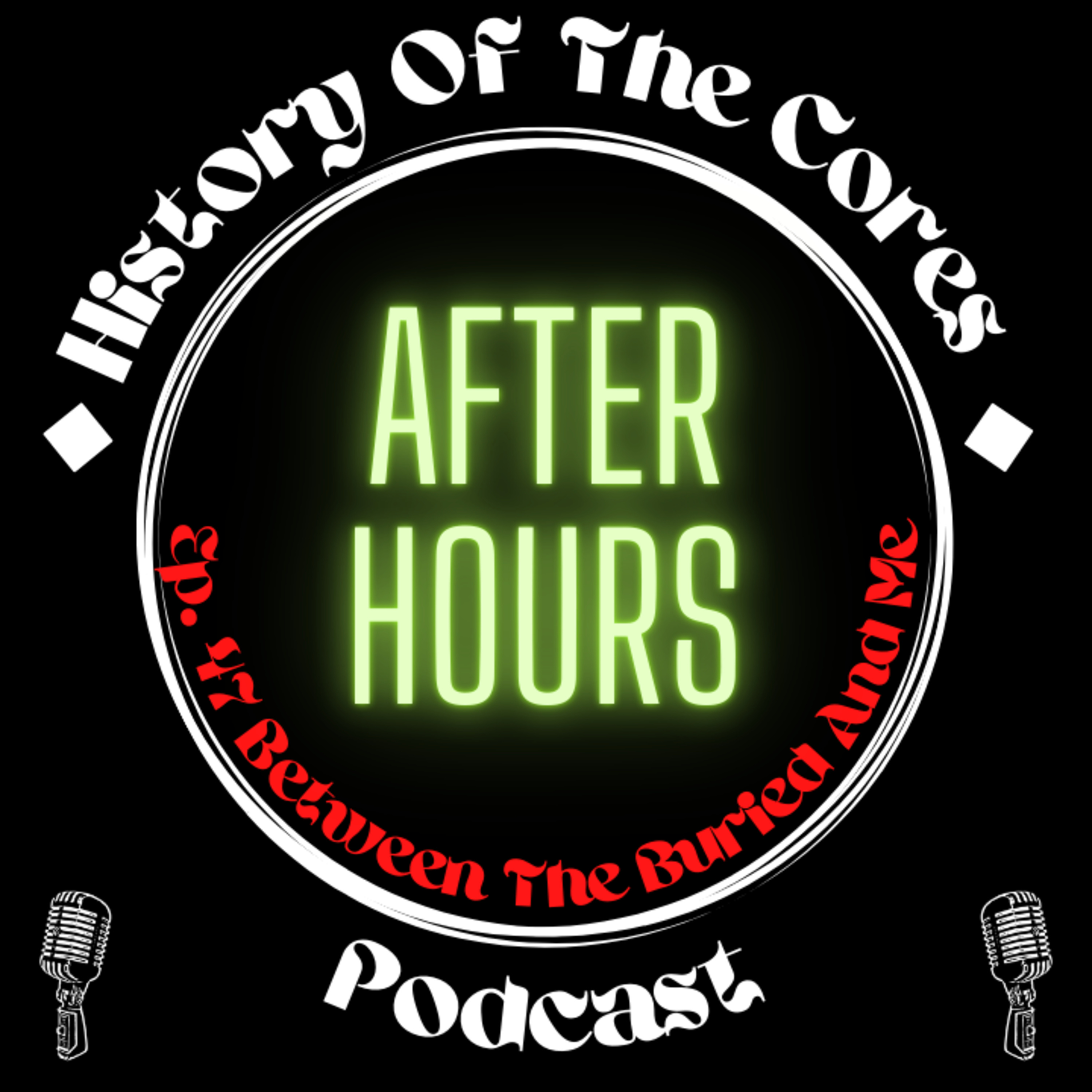 History Of The Cores After Hours Podcast Ep. 47: Between The Buried And Me episode artwork