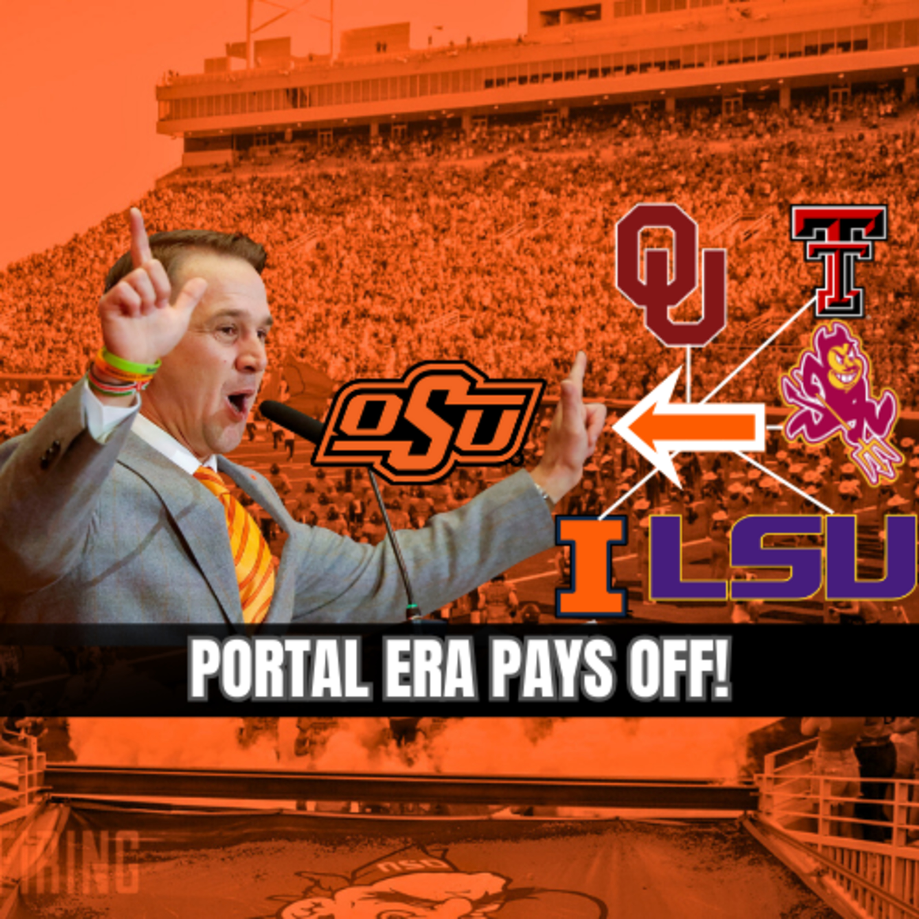 Oklahoma State Beats No. 25 UCF | Portal Updates & What It Means for OSU Football & Basketball episode artwork