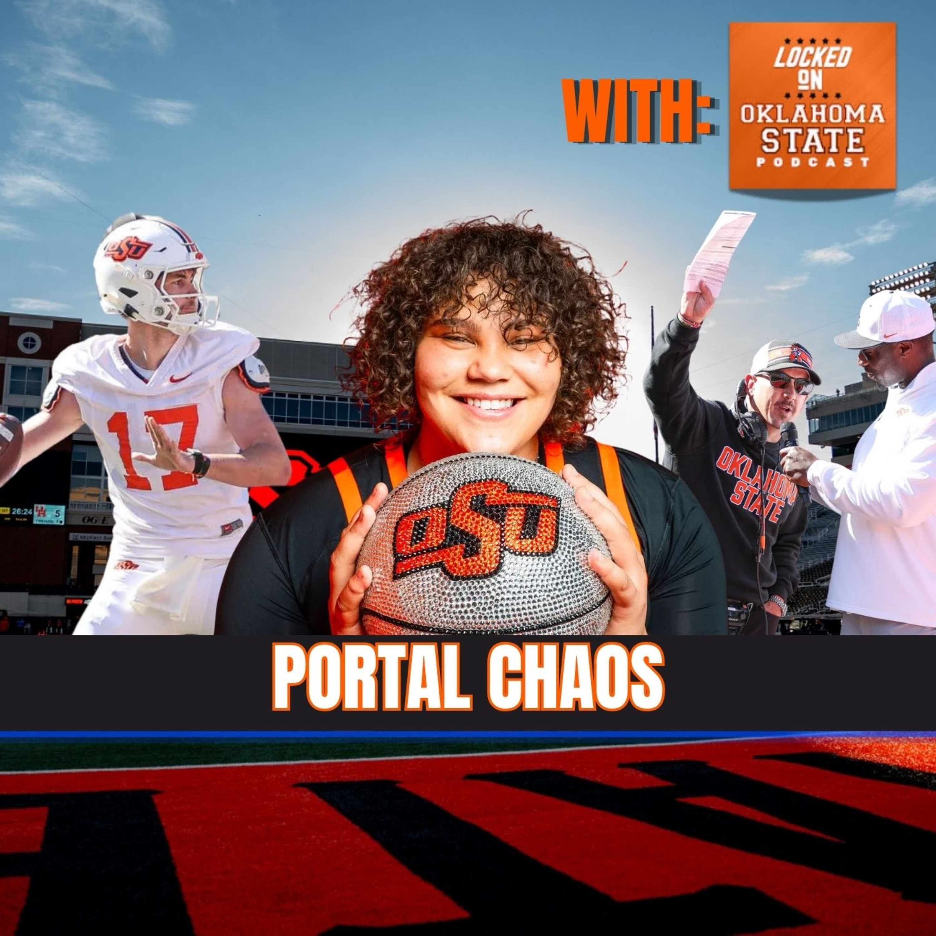 Transfer Portal Updates (Football & WBB) w/ Locked On Oklahoma State’s Cody Stovall episode artwork