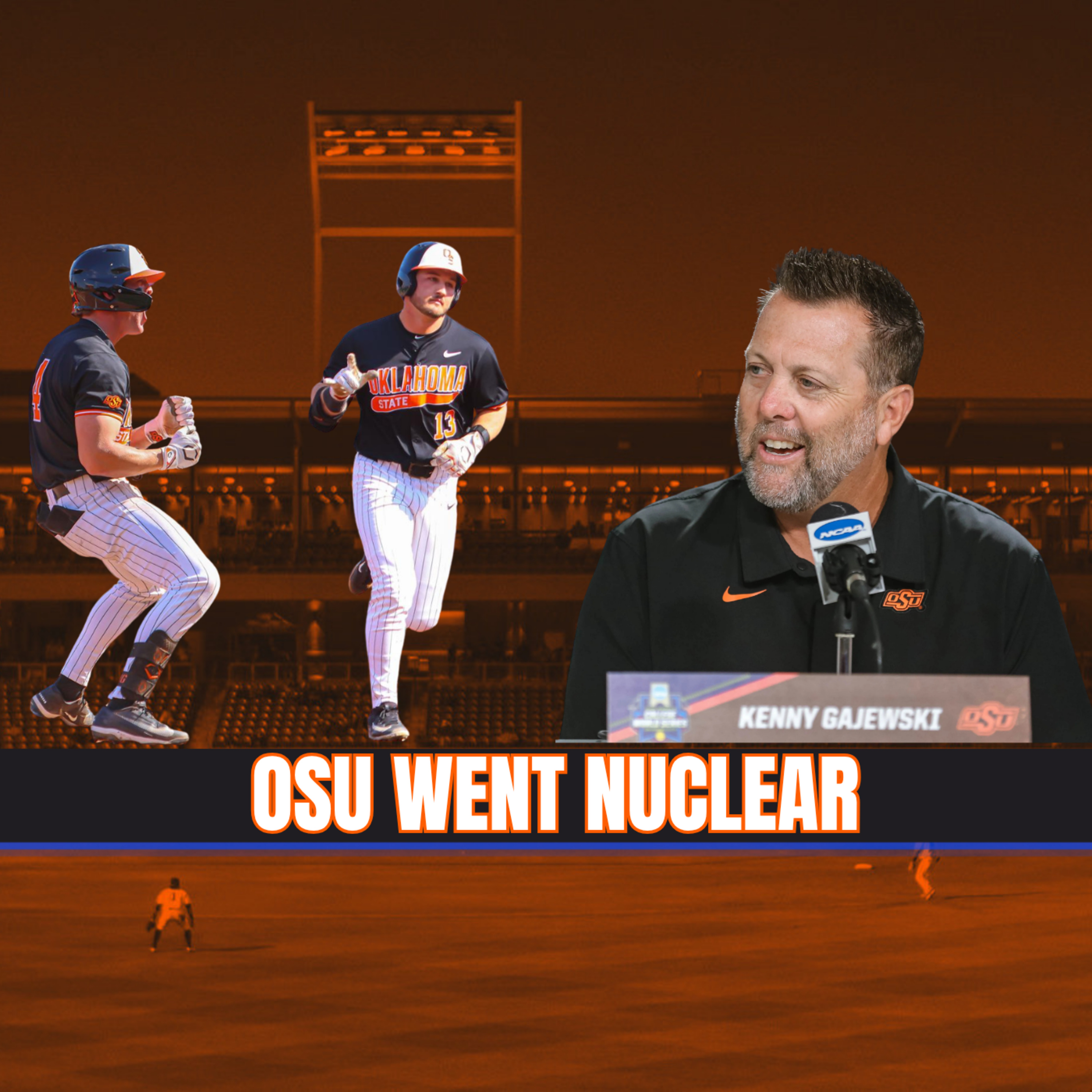 OSU Baseball DESTROYS ASU with 7 HRs Cowgirl Softball Hosts a Regional + Kenny G Calls Out Big 12! episode artwork