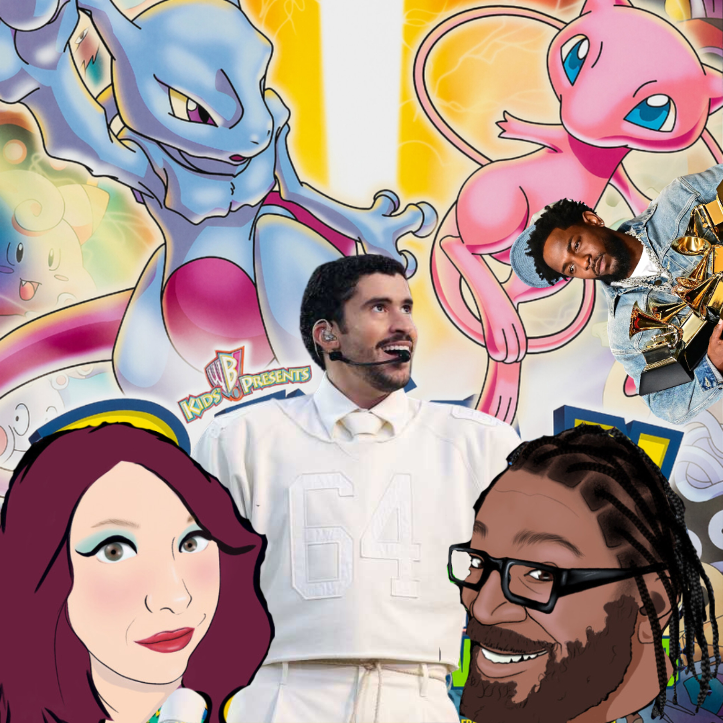 Bad Bunny's Superbowl, Kendrick's Grammy Takeover, and the Pokemon Soundtrack!