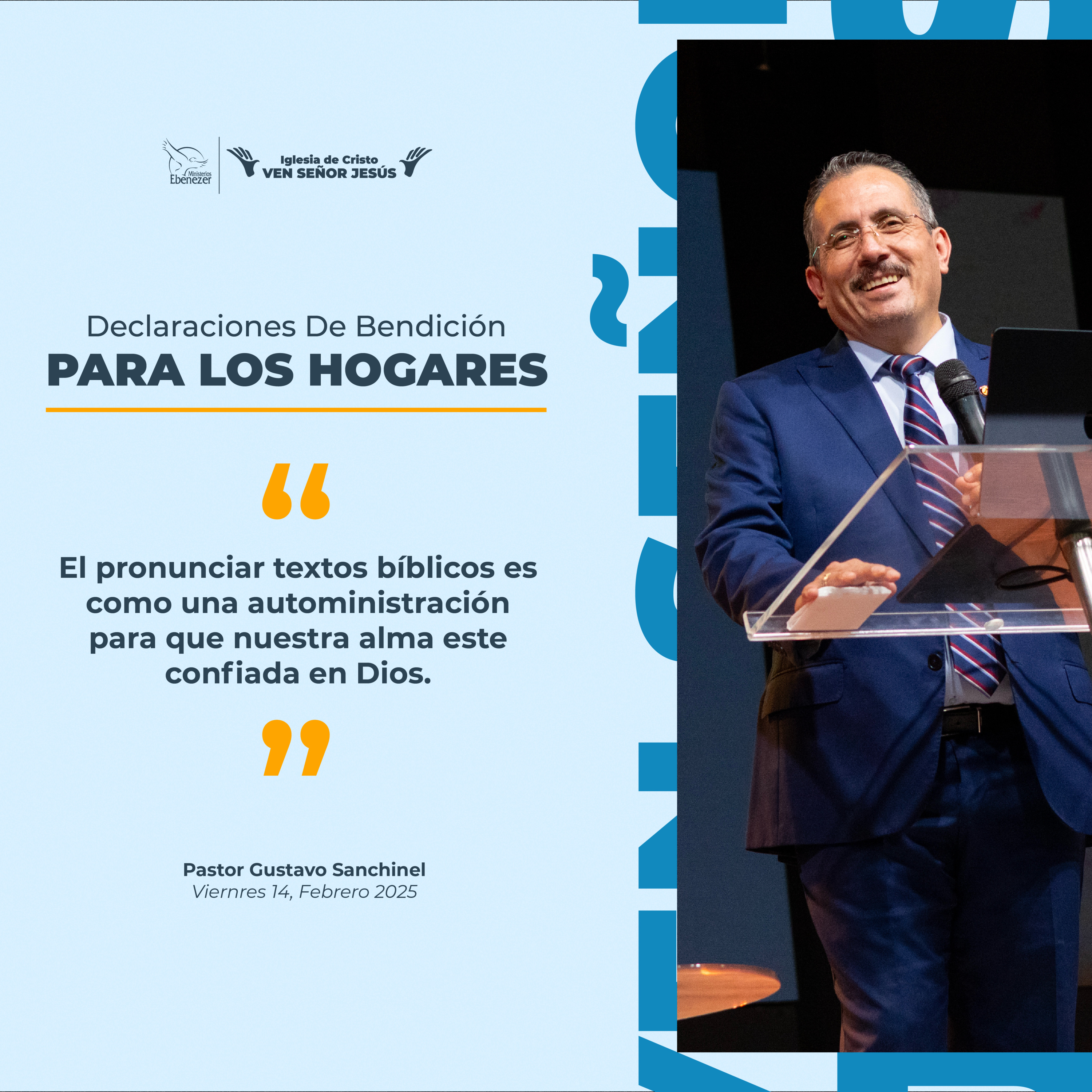 Declaraciones de Bendición Para Los Hogares 14-02-2025
