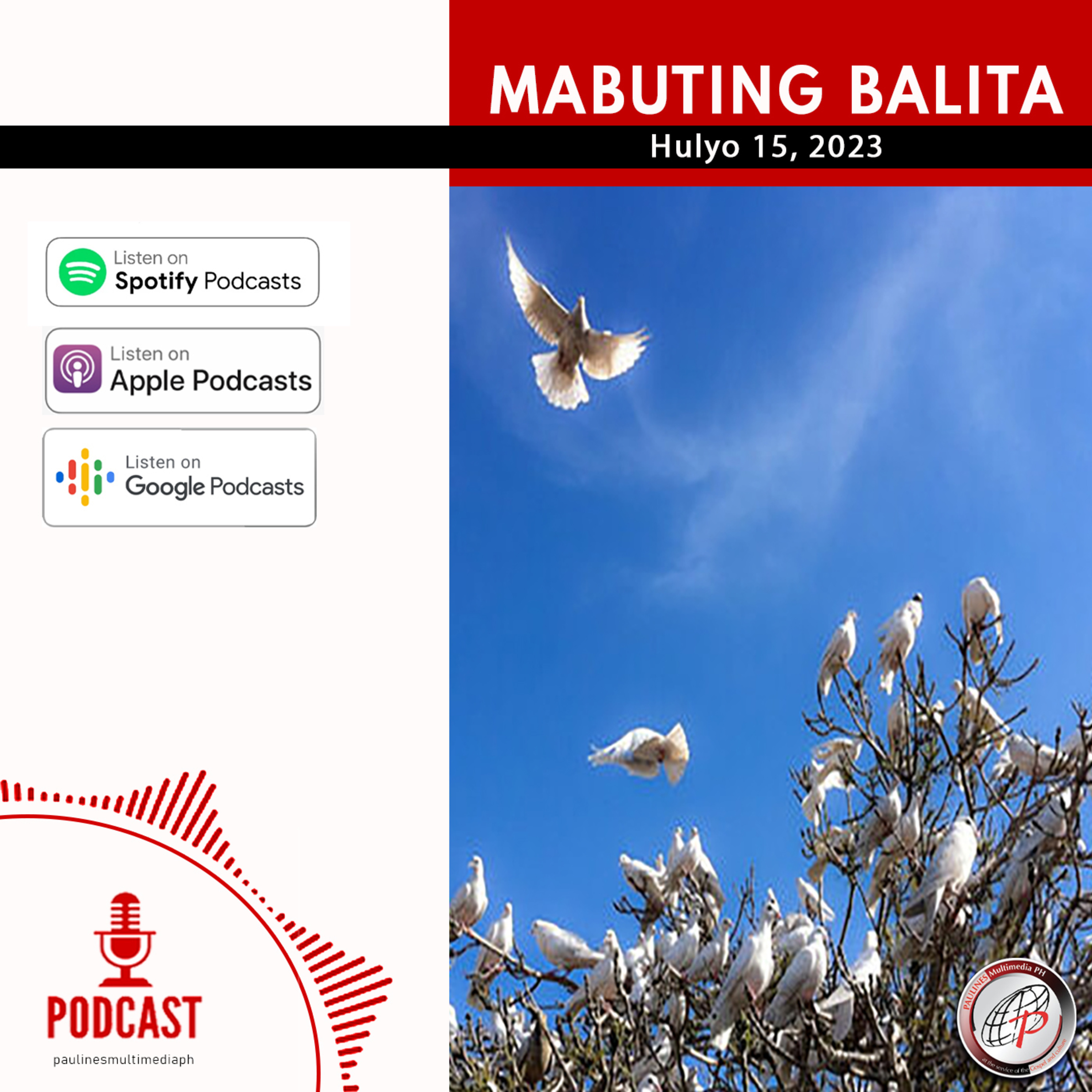 Mabuting Balita l Hulyo 15, 2023 – Sabado episode artwork