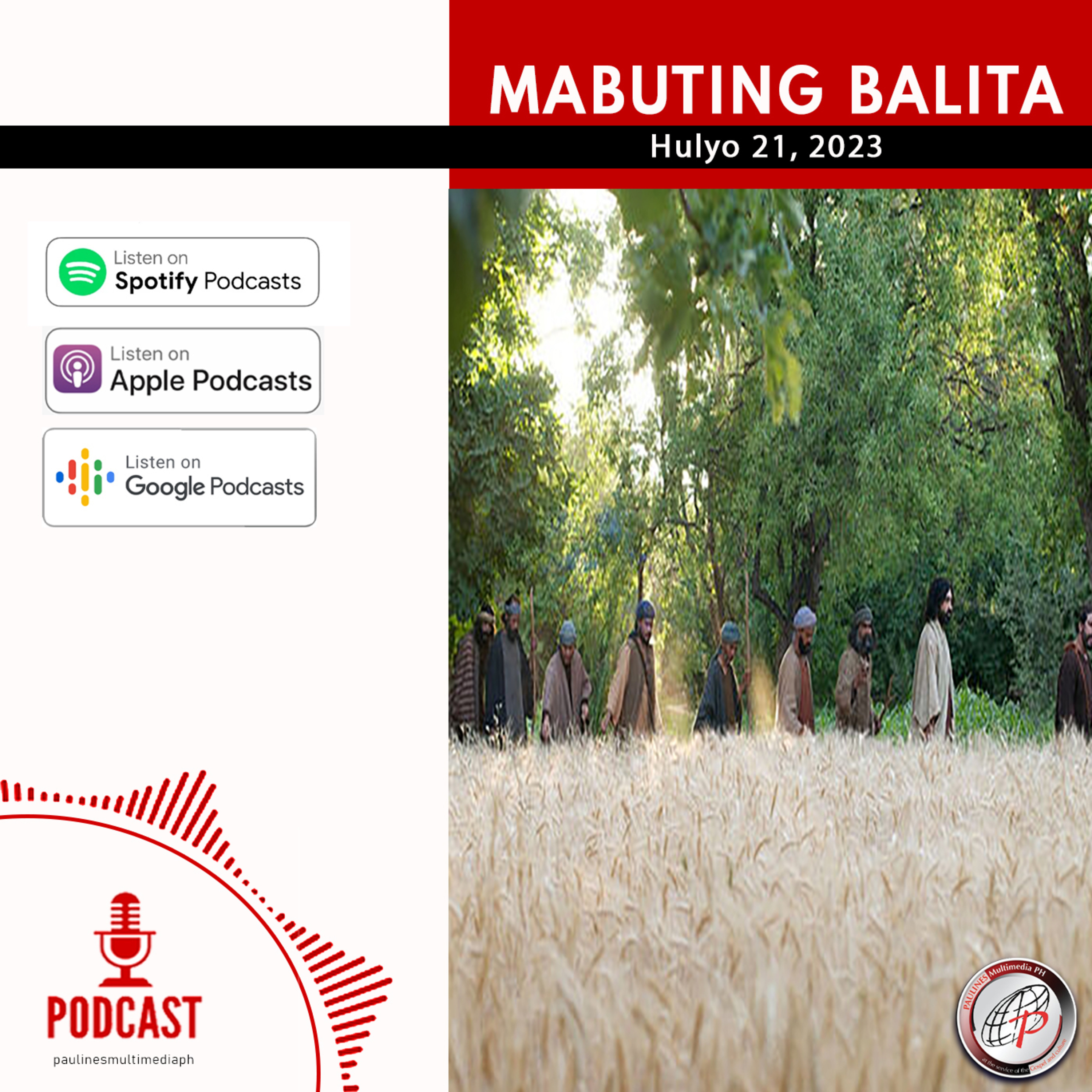 Mabuting Balita l Hulyo 21, 2023 – Biyernes episode artwork