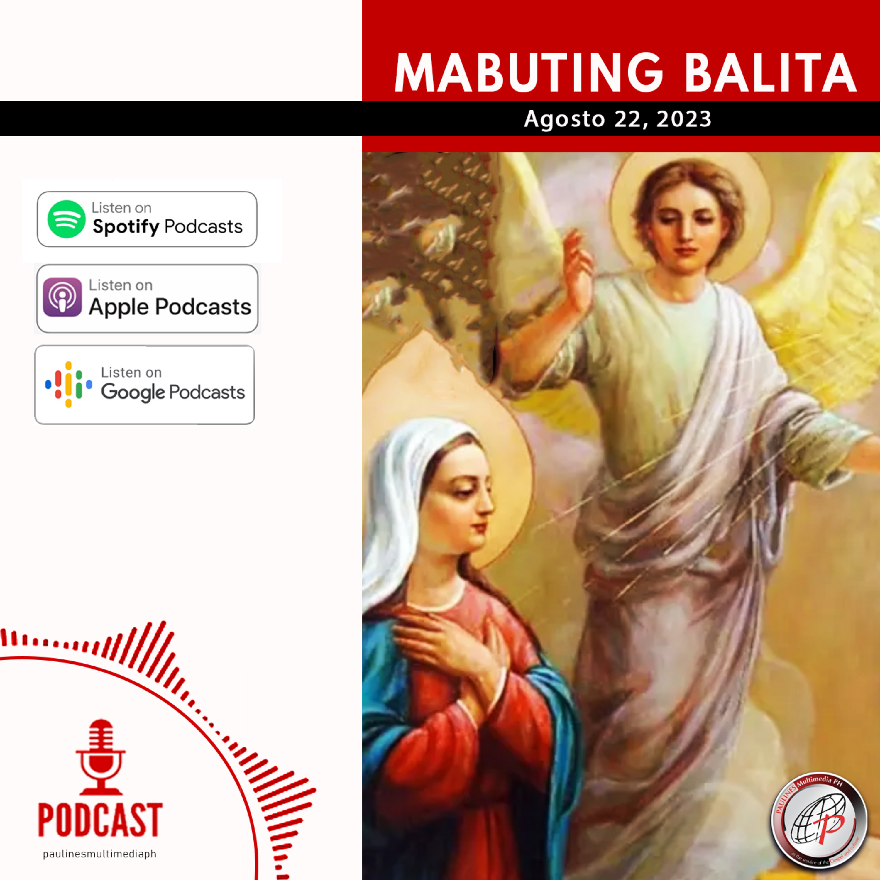 Mabuting Balita l Agosto 22, 2023 – Martes episode artwork
