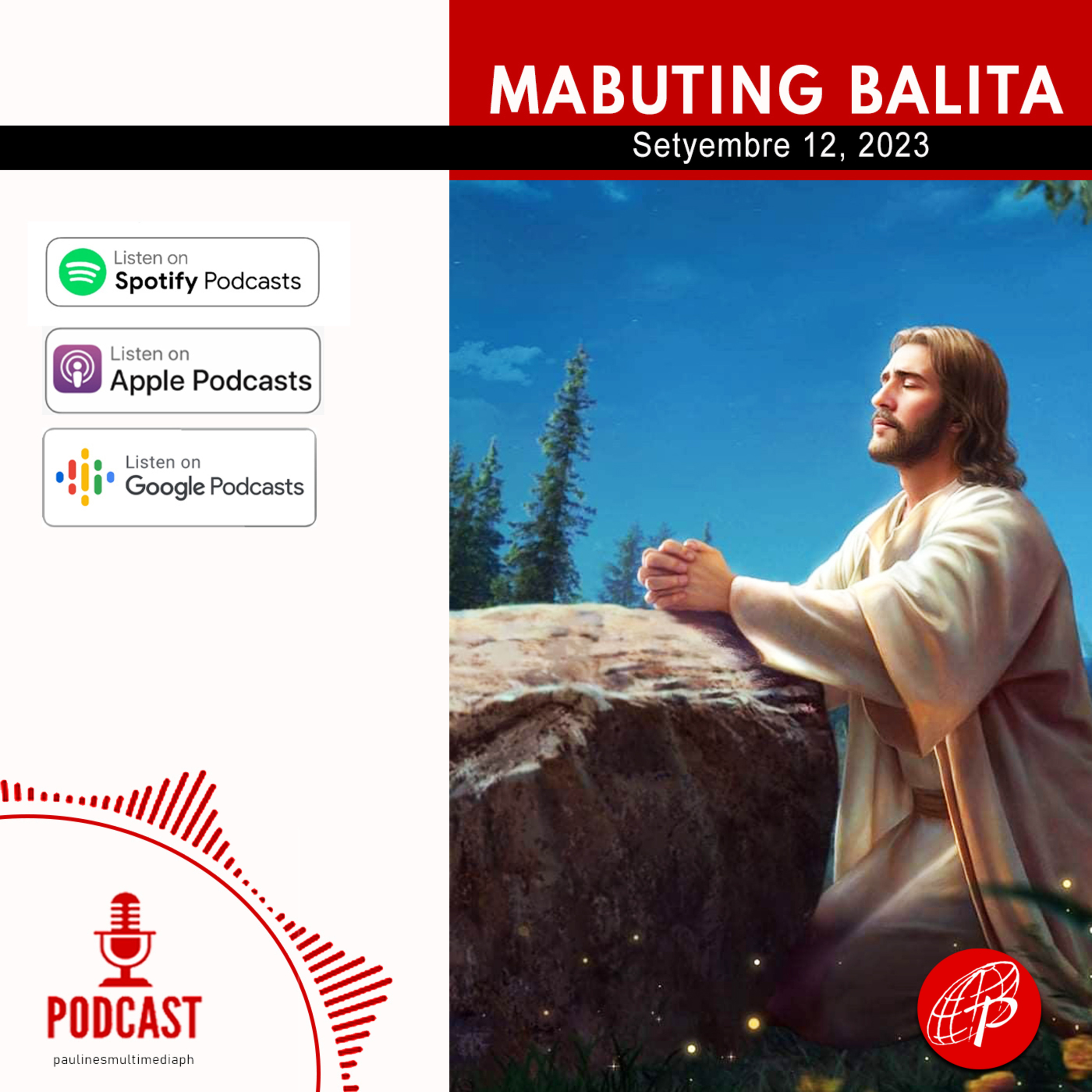 Mabuting Balita l Setyembre 12, 2023 – Martes | Ika-23 Linggo sa Karaniwang Panahon episode artwork