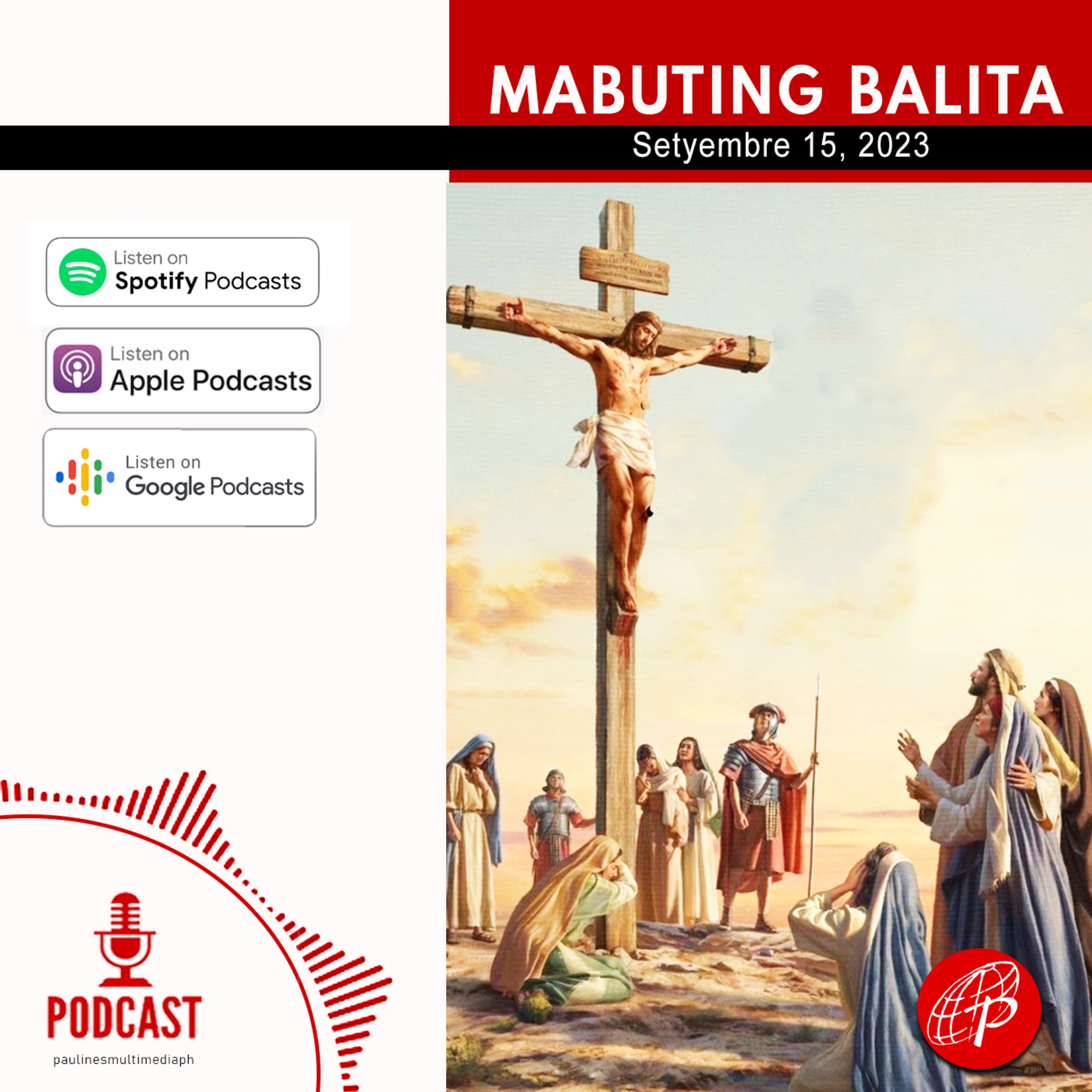 Mabuting Balita l Setyembre 15, 2023 – Biyernes ng Ika-23 Linggo sa Karaniwang Panahon episode artwork