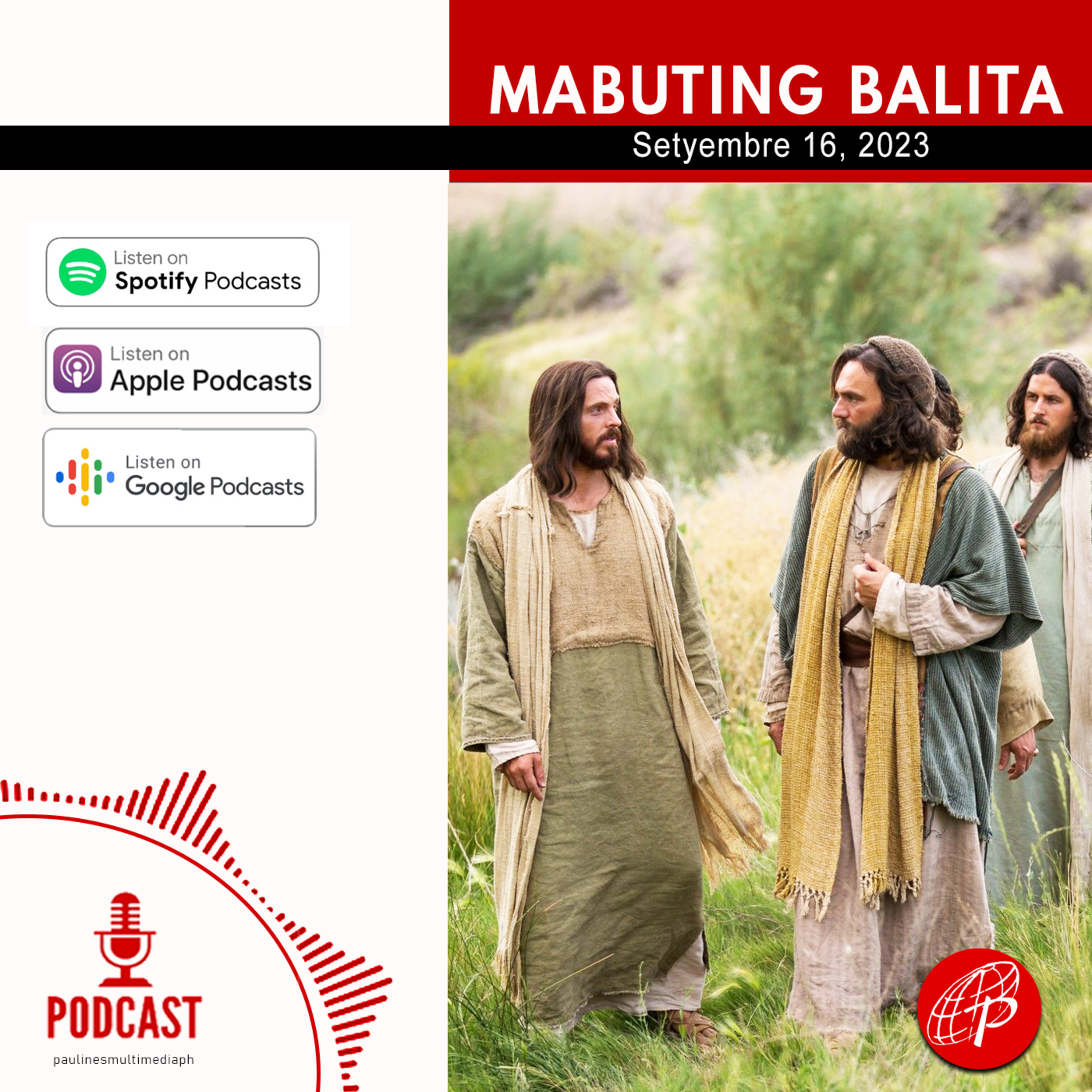 Mabuting Balita l Setyembre 16, 2023 – Sabado ng Ika-23 Linggo sa Karaniwang Panahon episode artwork