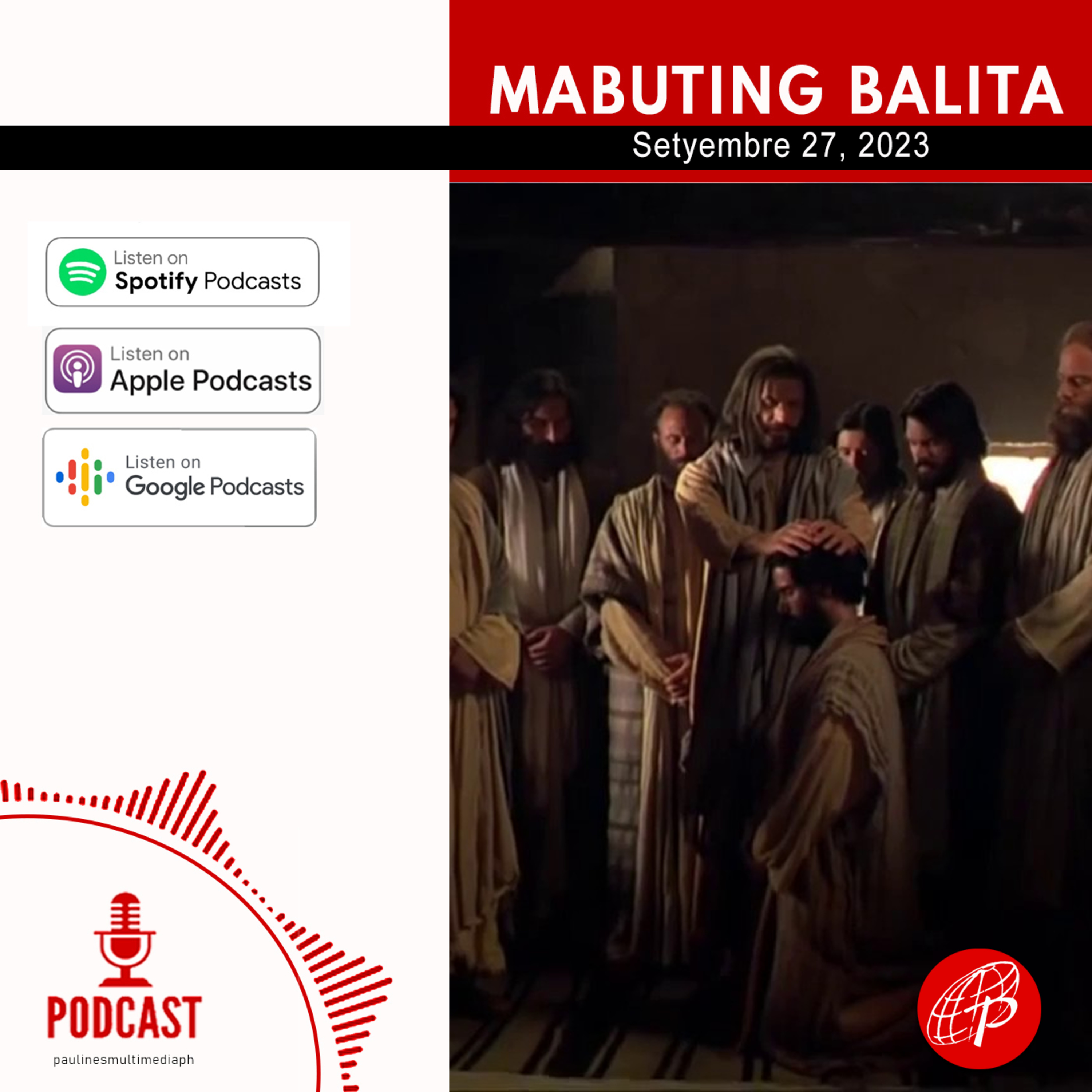 Mabuting Balita l Setyembre 27, 2023 – Miyerkules | Ika-25 Linggo sa Karaniwang Panahon episode artwork