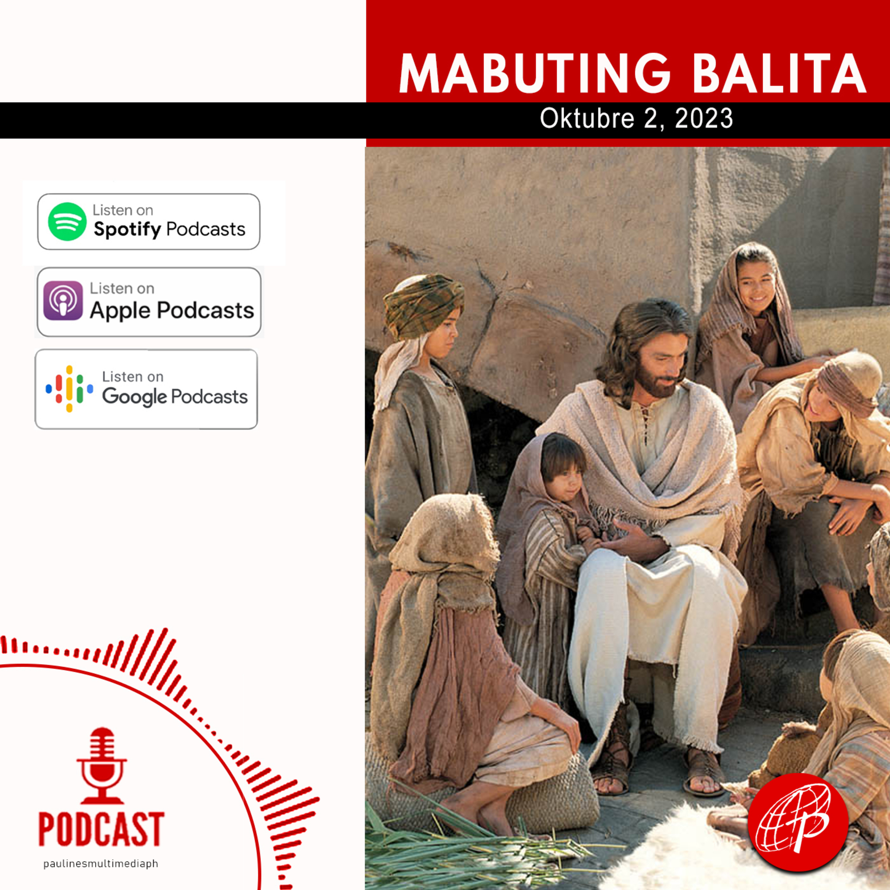 Mabuting Balita l Oktubre 2, 2023 - Lunes l Ika-26 na Linggo sa Karaniwang Panahon episode artwork