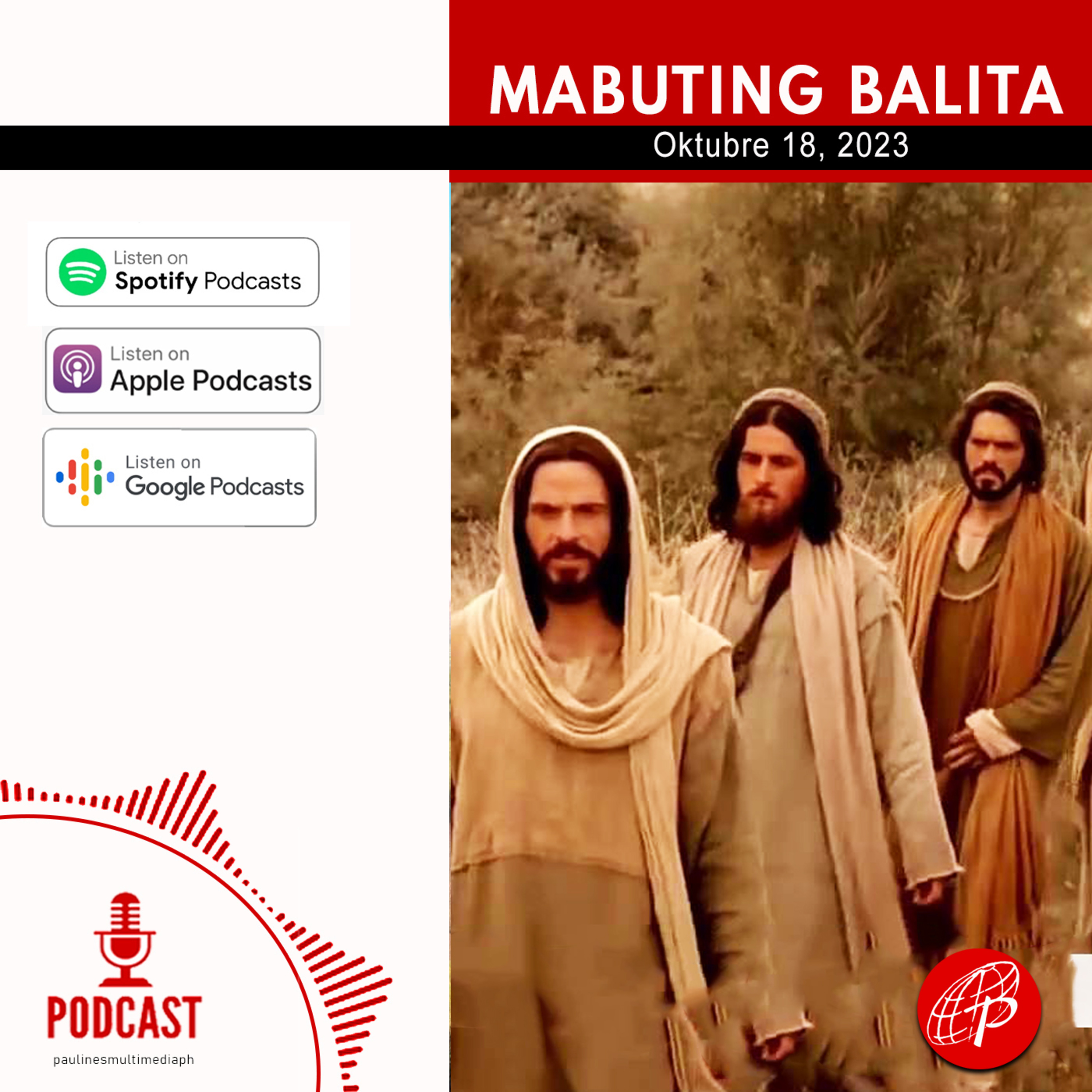 Mabuting Balita l Oktubre 18, 2023 – Miyerkules l Ika-28 na Linggo sa Karaniwang Panahon episode artwork