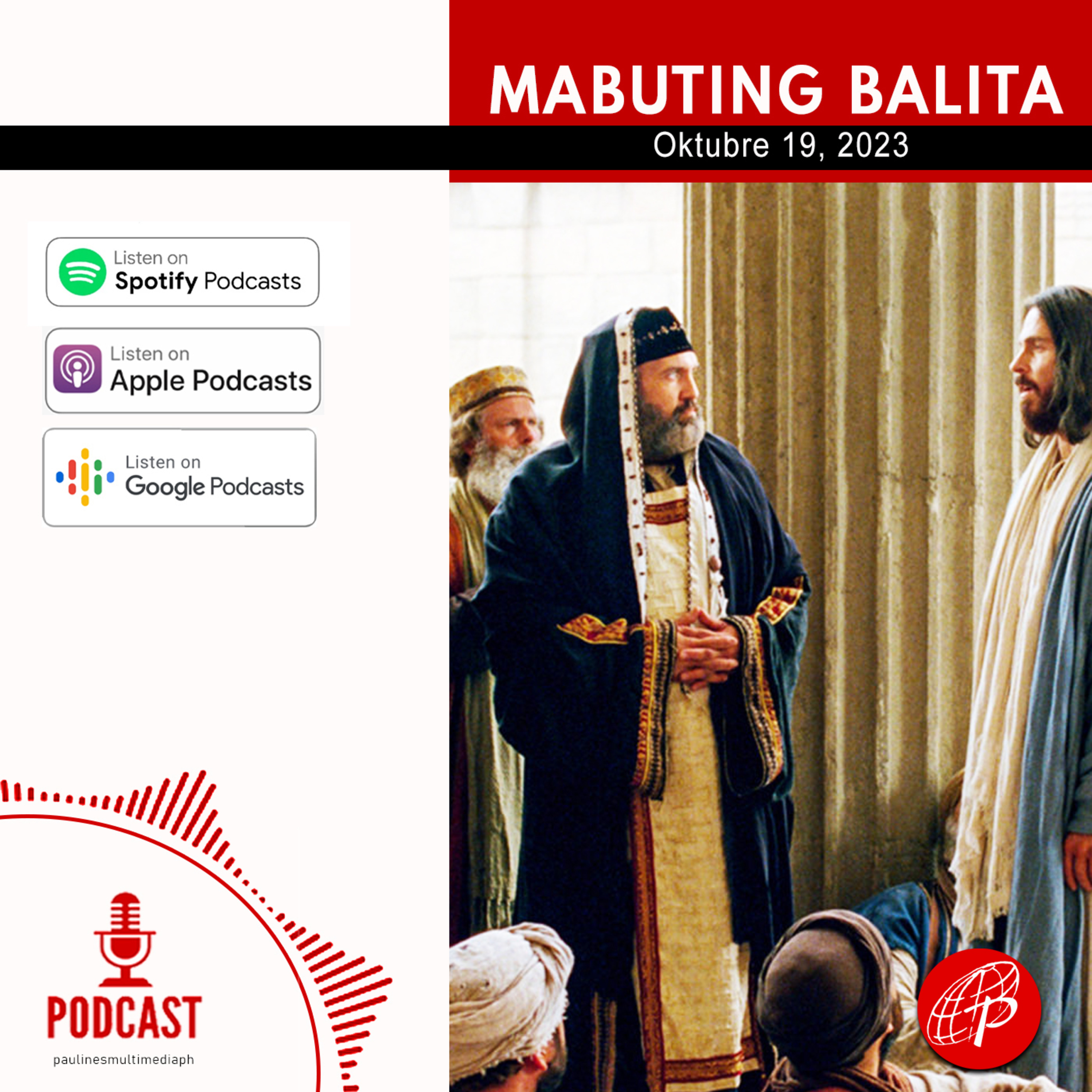 Mabuting Balita l Oktubre 19, 2023 – Huwebes l Ika-28 na Linggo sa Karaniwang Panahon episode artwork