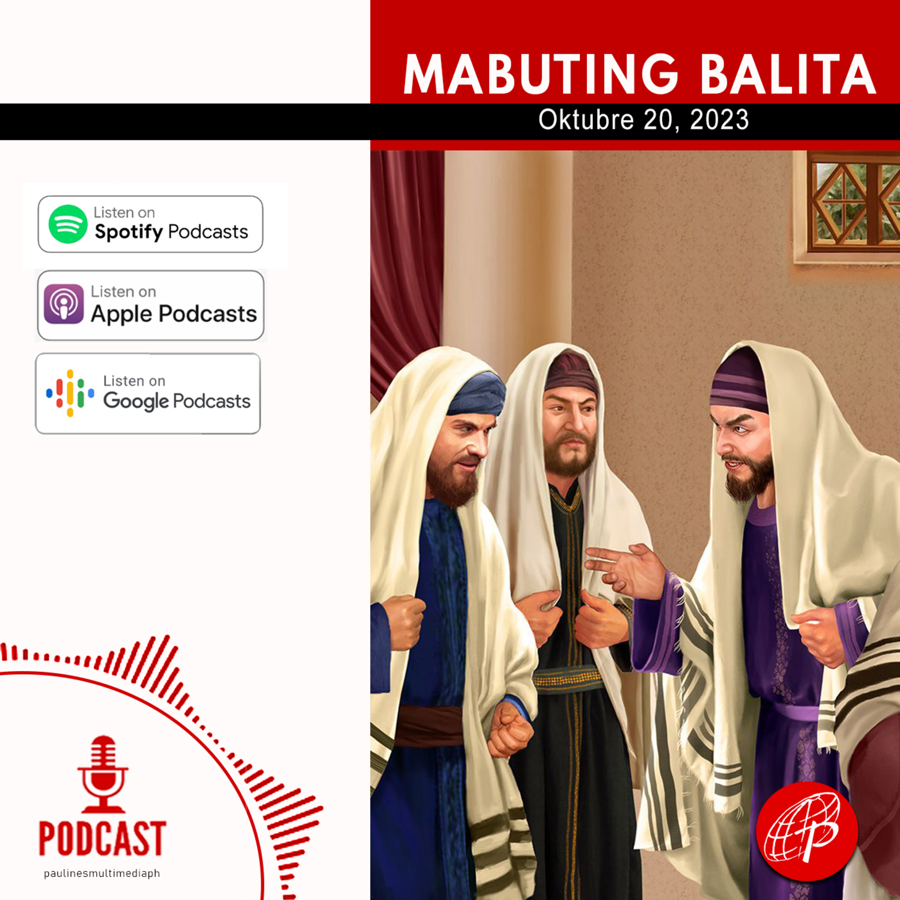 Mabuting Balita l Oktubre 20, 2023 – Biyernes l Ika-28 na Linggo sa Karaniwang Panahon episode artwork