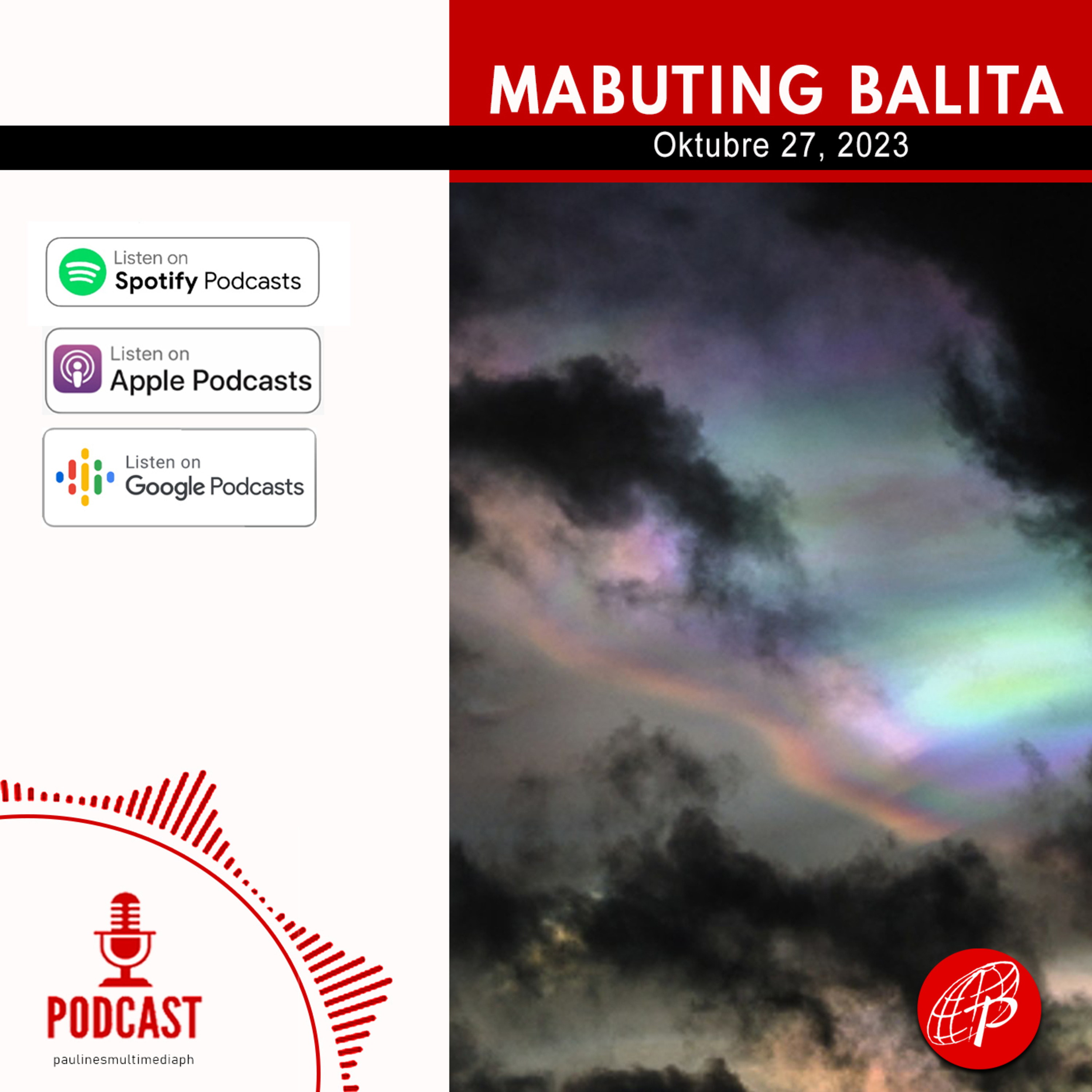 Mabuting Balita l Oktubre 27, 2023 – Biyernes l Ika-29 na Linggo sa Karaniwang Panahon episode artwork