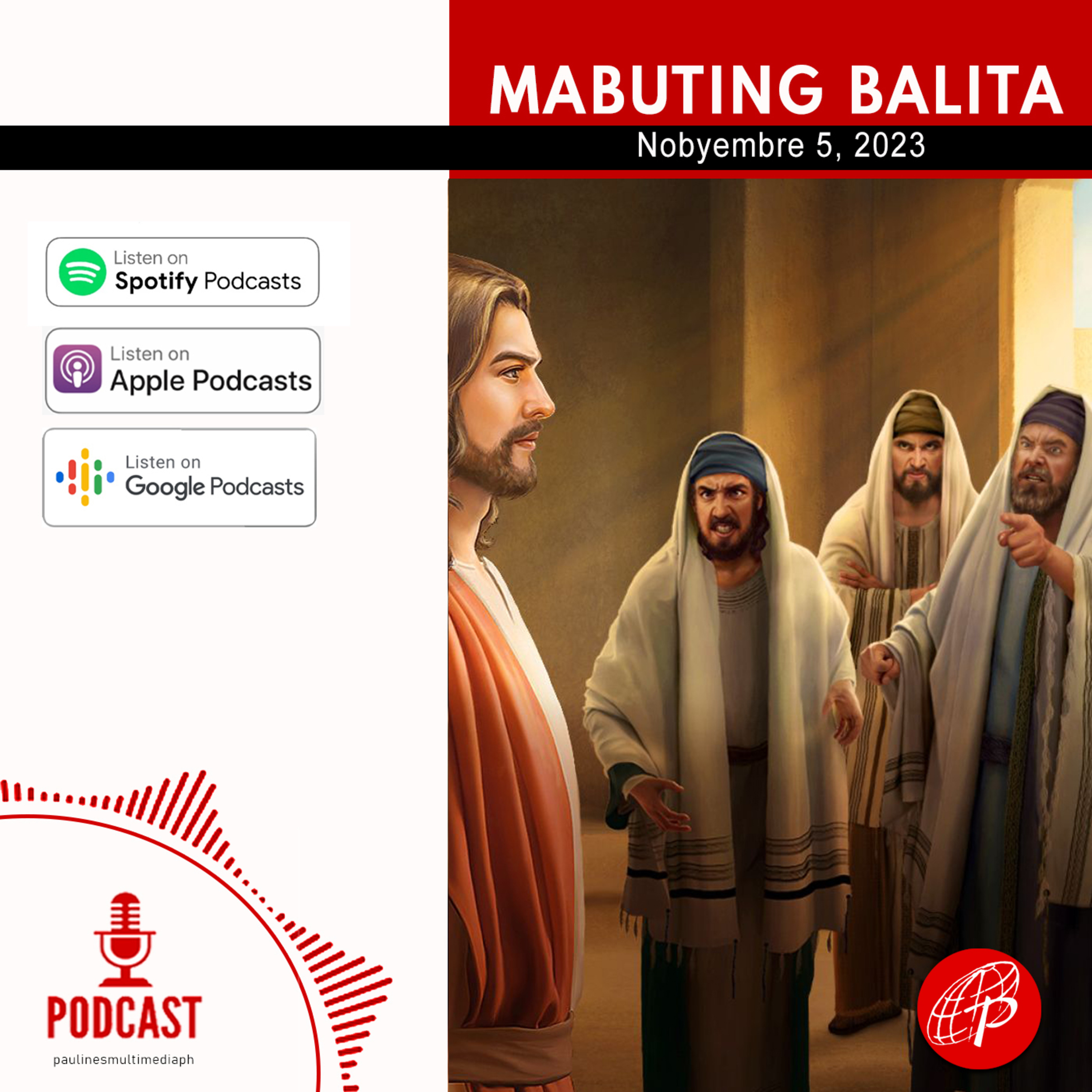Mabuting Balita l Nobyembre 5, 2023 – Ika-31 na Linggo sa Karaniwang Panahon(A) episode artwork