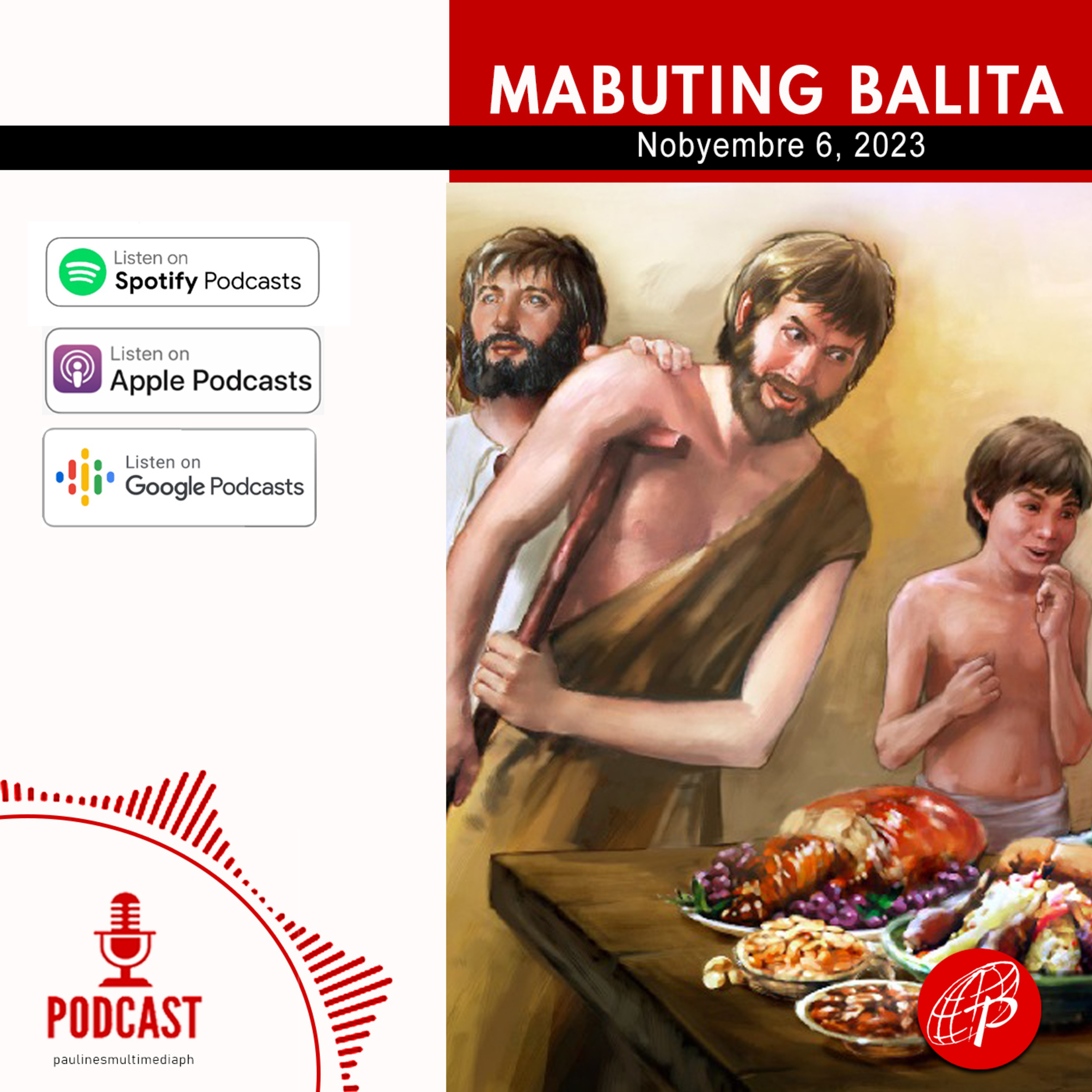 Mabuting Balita l Nobyembre 6, 2023 – Lunes l Ika-31 na Linggo sa Karaniwang Panahon episode artwork