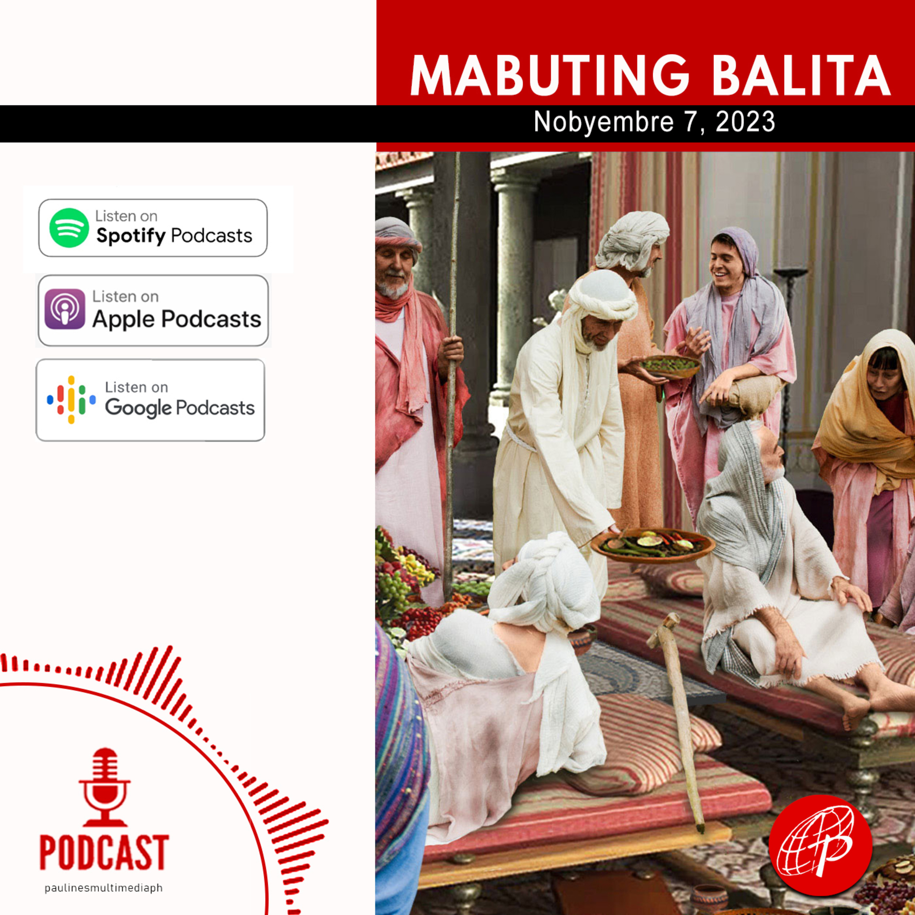  Mabuting Balita l Nobyembre 7, 2023 – Martes l Ika-31 na Linggo sa Karaniwang Panahon episode artwork