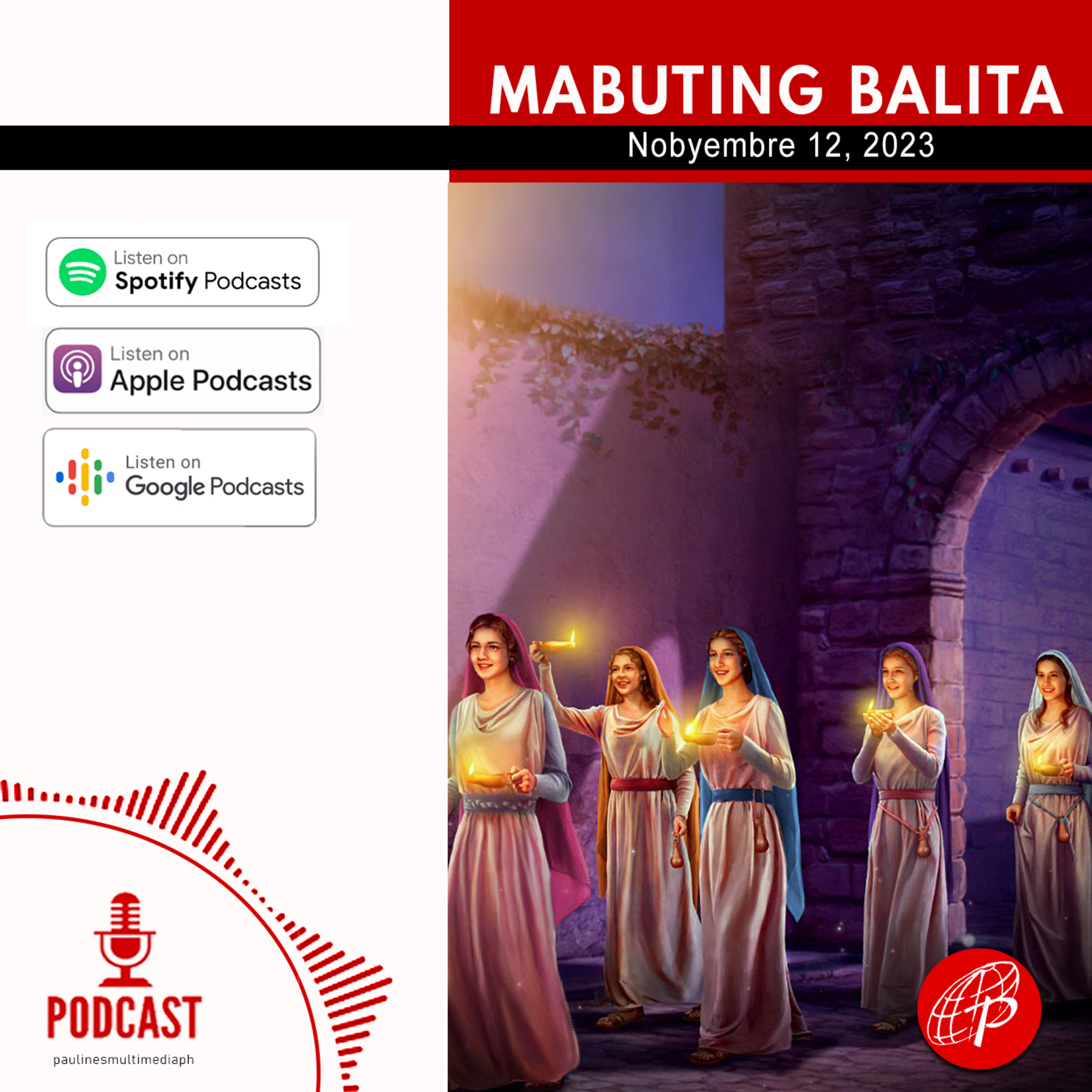 Mabuting Balita l Nobyembre 12, 2023 – Ika-32 na Linggo sa Karaniwang Panahon episode artwork