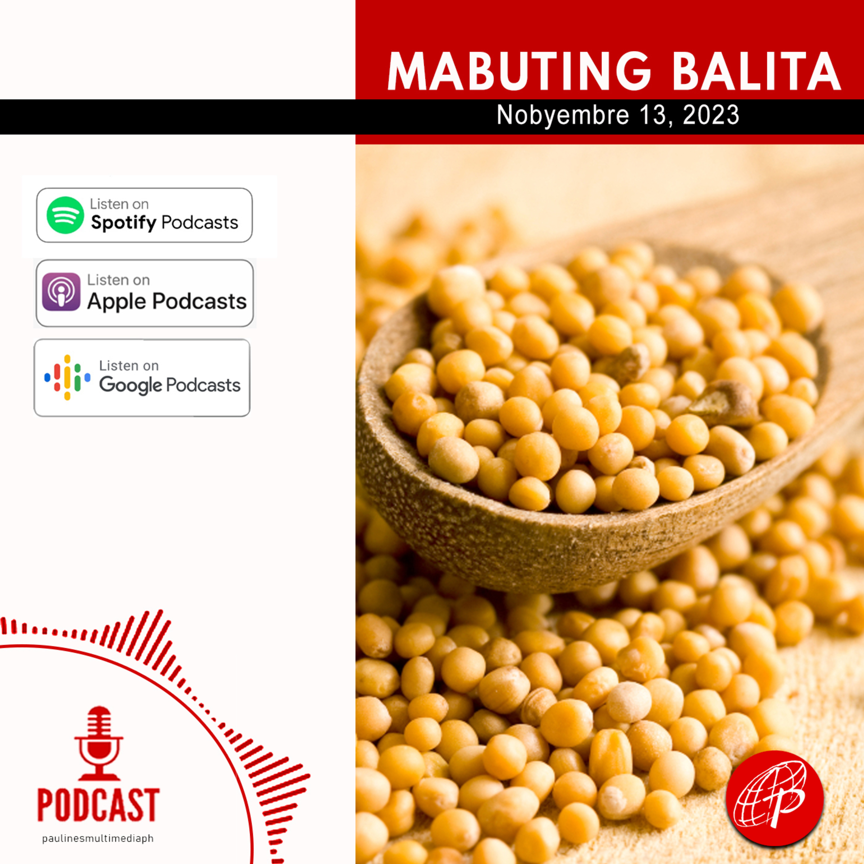 Mabuting Balita l Nobyembre 13, 2023 – Lunes l Ika-32 na Linggo sa Karaniwang Panahon episode artwork