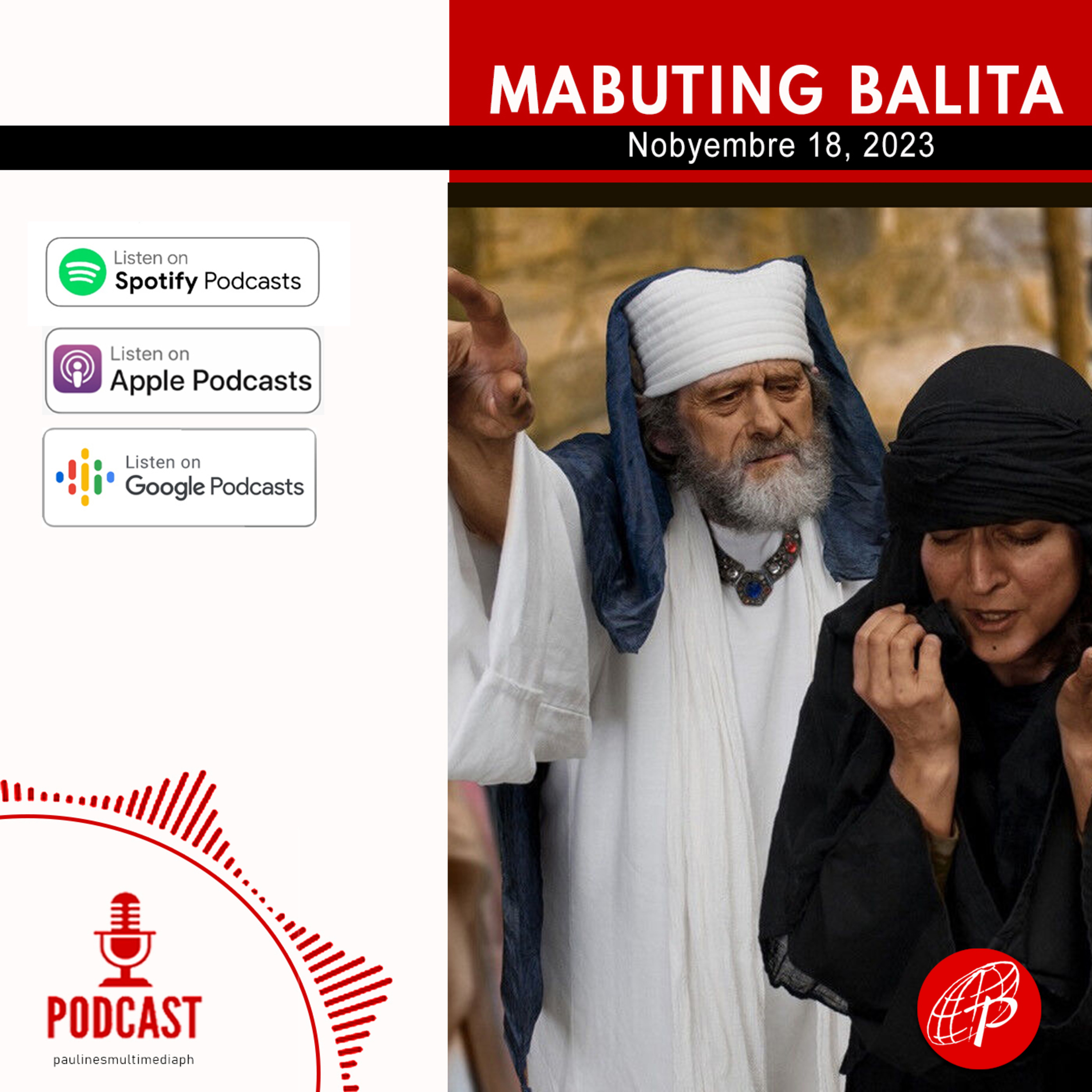 Mabuting Balita l Nobyembre 18, 2023 – Sabado l Ika-32 na Linggo sa Karaniwang Panahon episode artwork