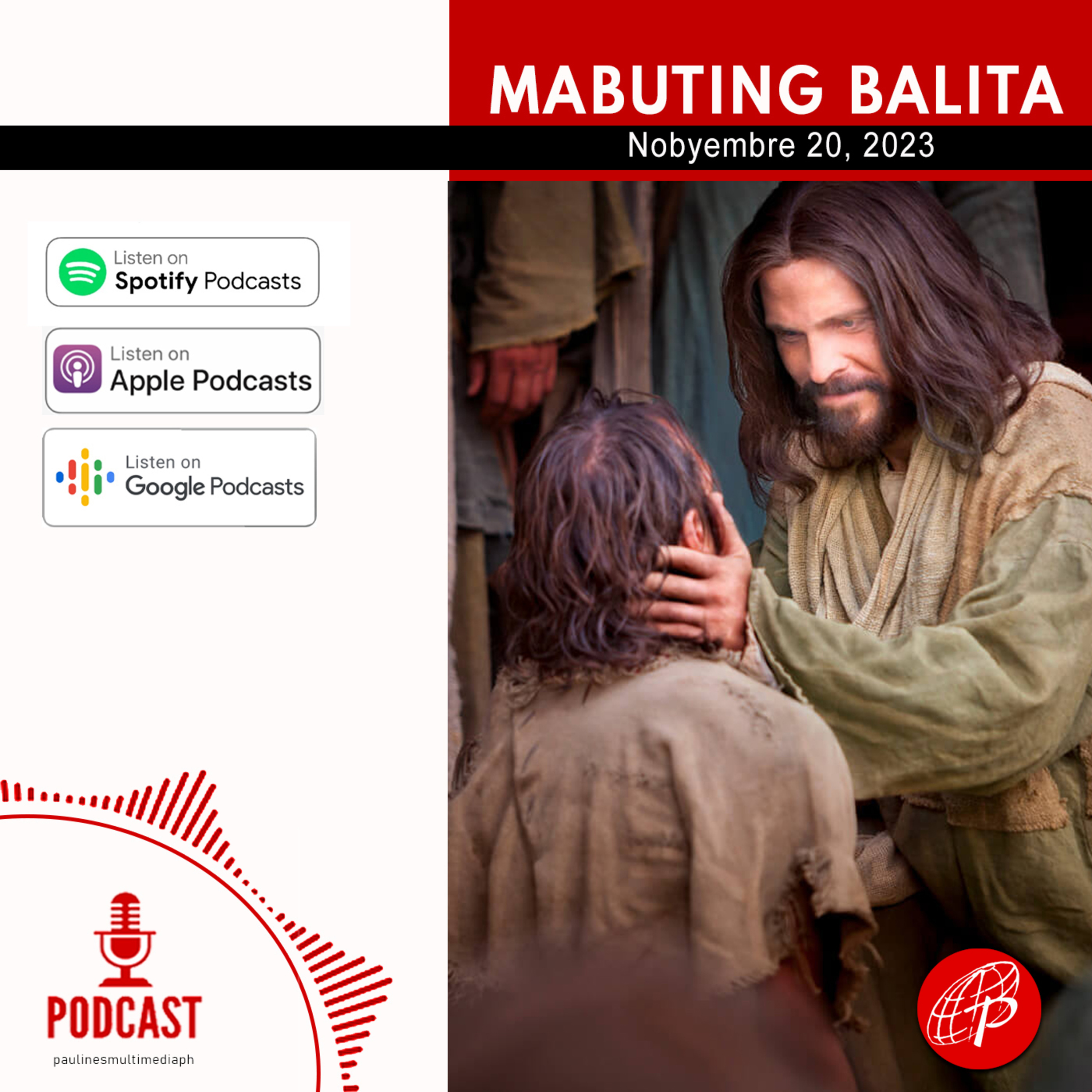 Mabuting Balita l Nobyembre 20, 2023 – Lunes l Ika-33 na Linggo sa Karaniwang Panahon episode artwork