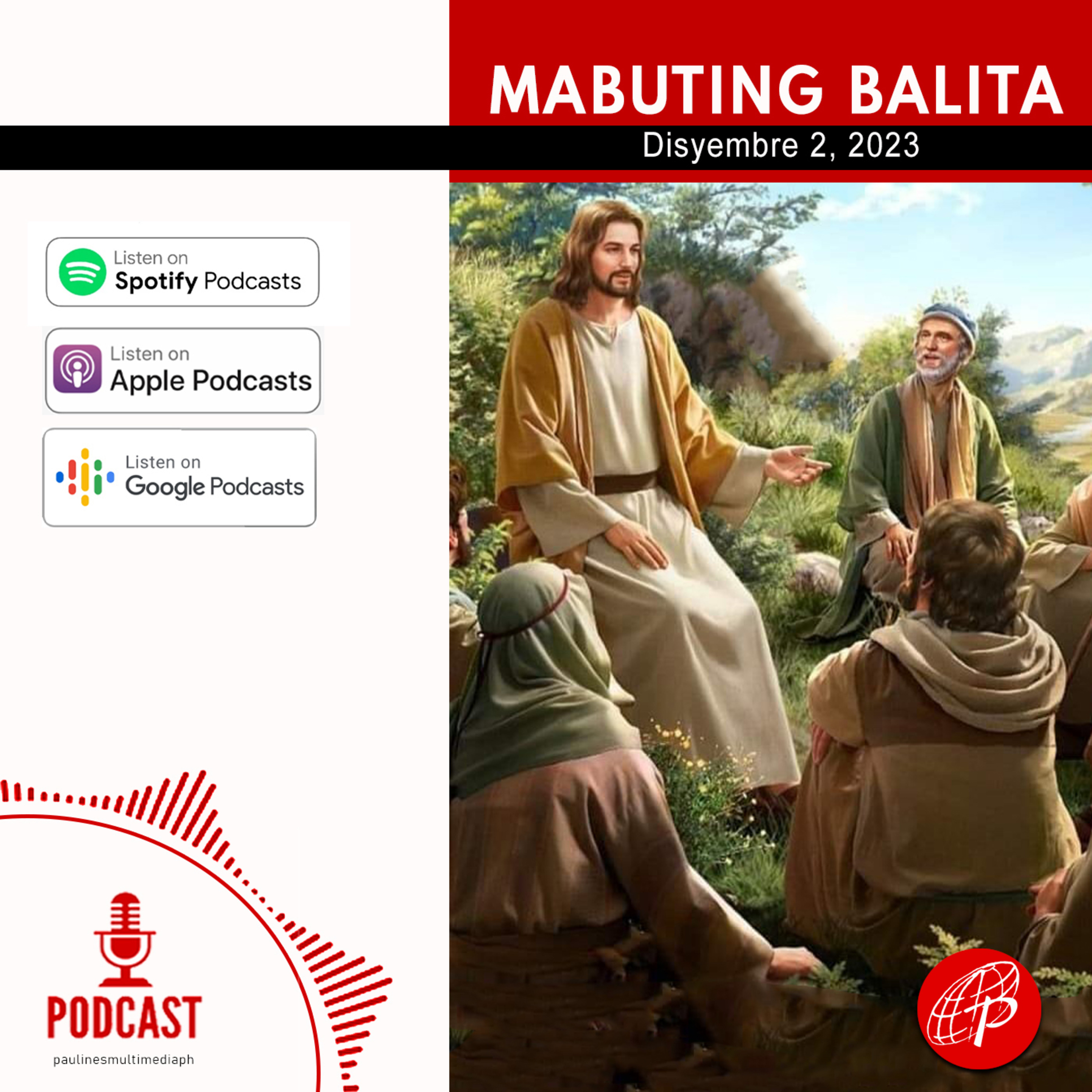 Mabuting Balita l Disyembre 2, 2023 – Sabado l Ika-34 na Linggo ng Taon episode artwork