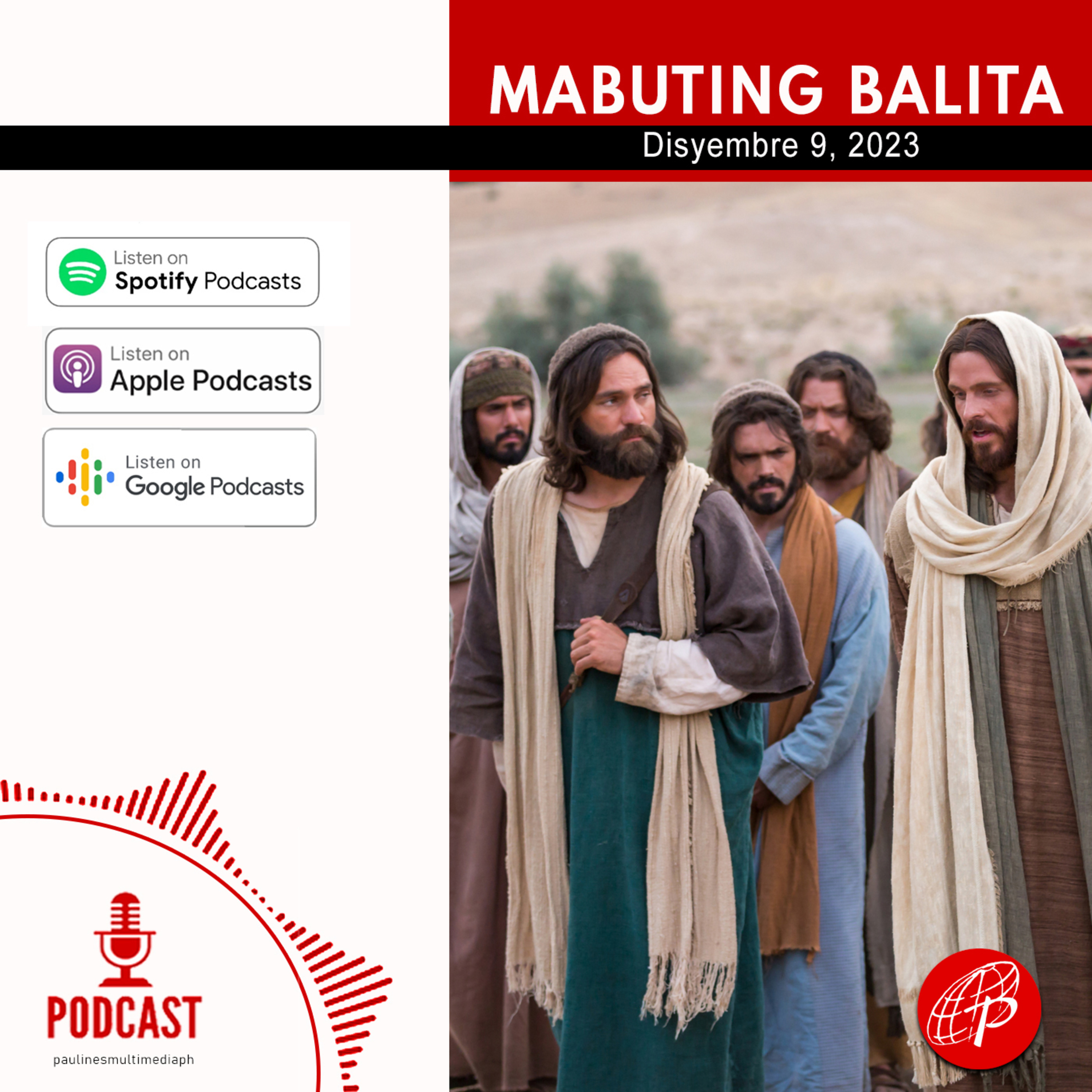 Mabuting Balita l Disyembre 9, 2023 – Sabado l Unang Linggo ng Adbiyento       episode artwork