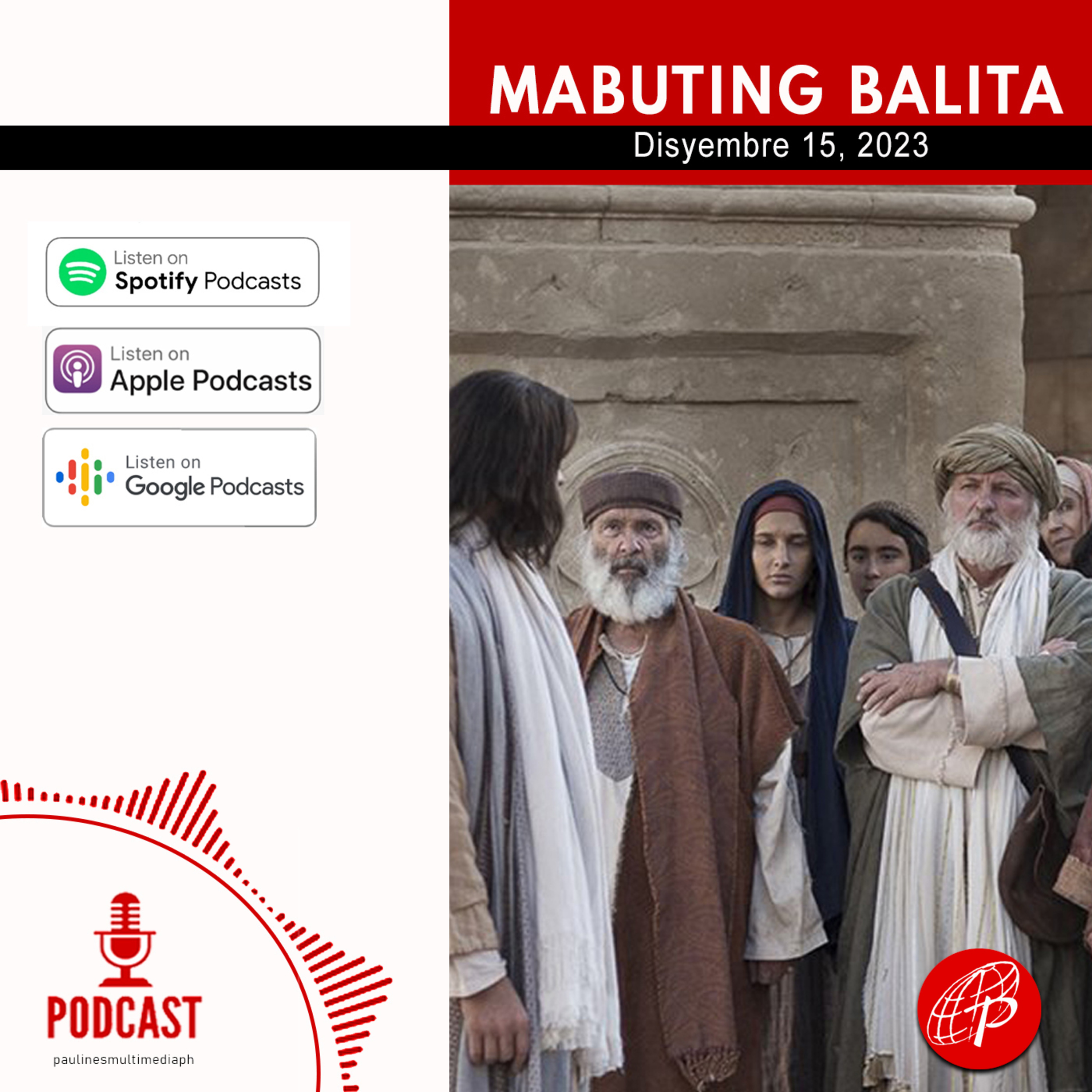 Mabuting Balita l Disyembre 15, 2023 - Biyernes l Ikalawang Linggo ng Adbiyento episode artwork