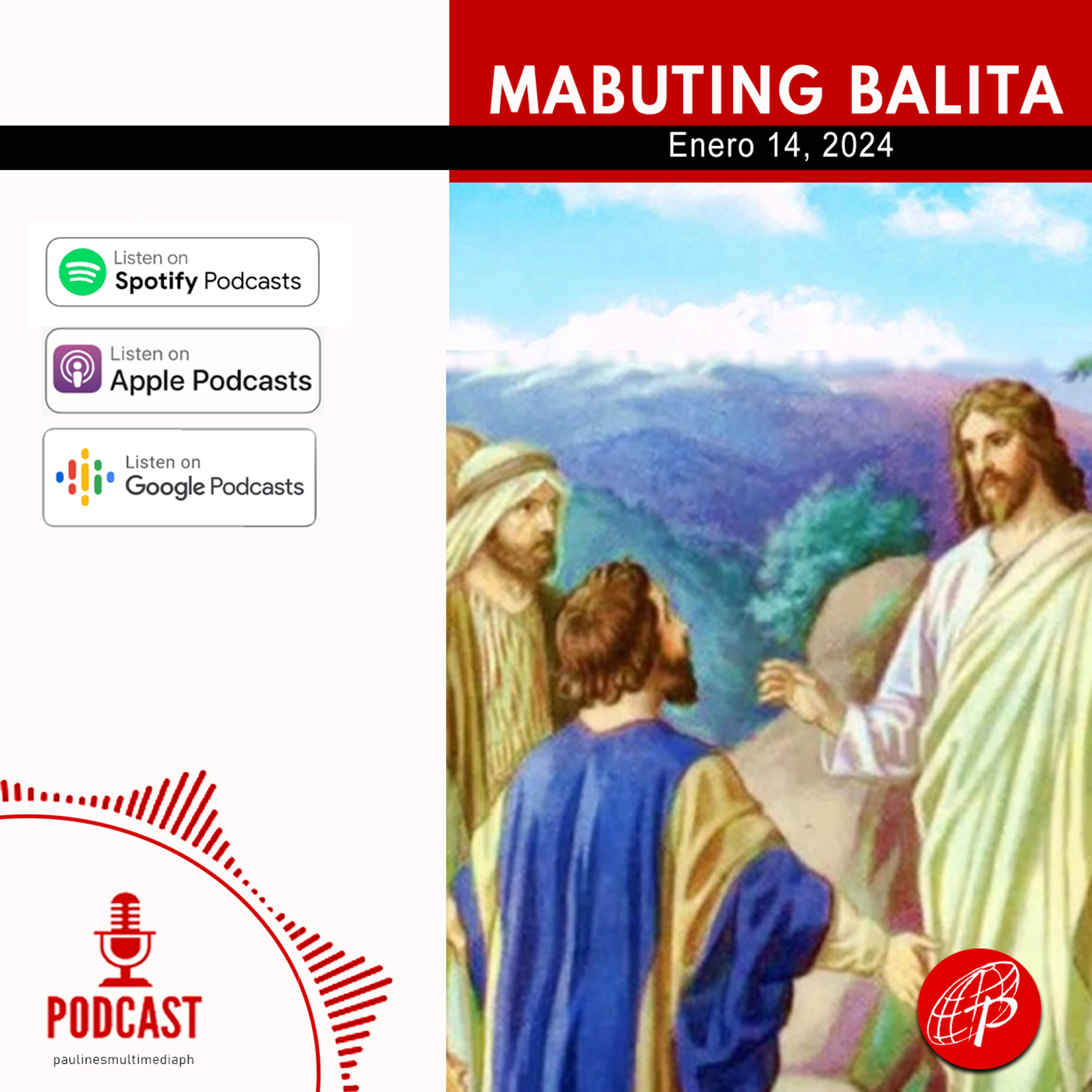 Mabuting Balita l Enero 14, 2024 – Ikalawang Linggo sa Karaniwang Panahon episode artwork