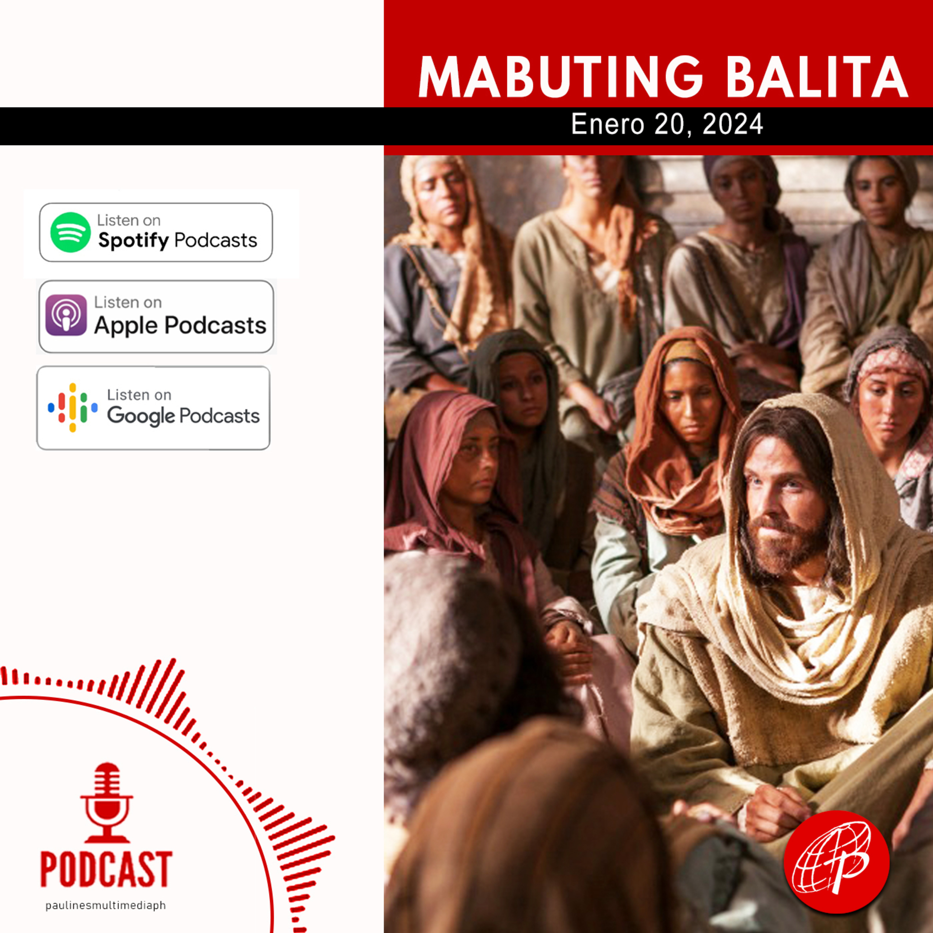 Mabuting Balita l Enero 20, 2024 – Sabado l Ikalawang Linggo ng Karaniwang Panahon	 episode artwork