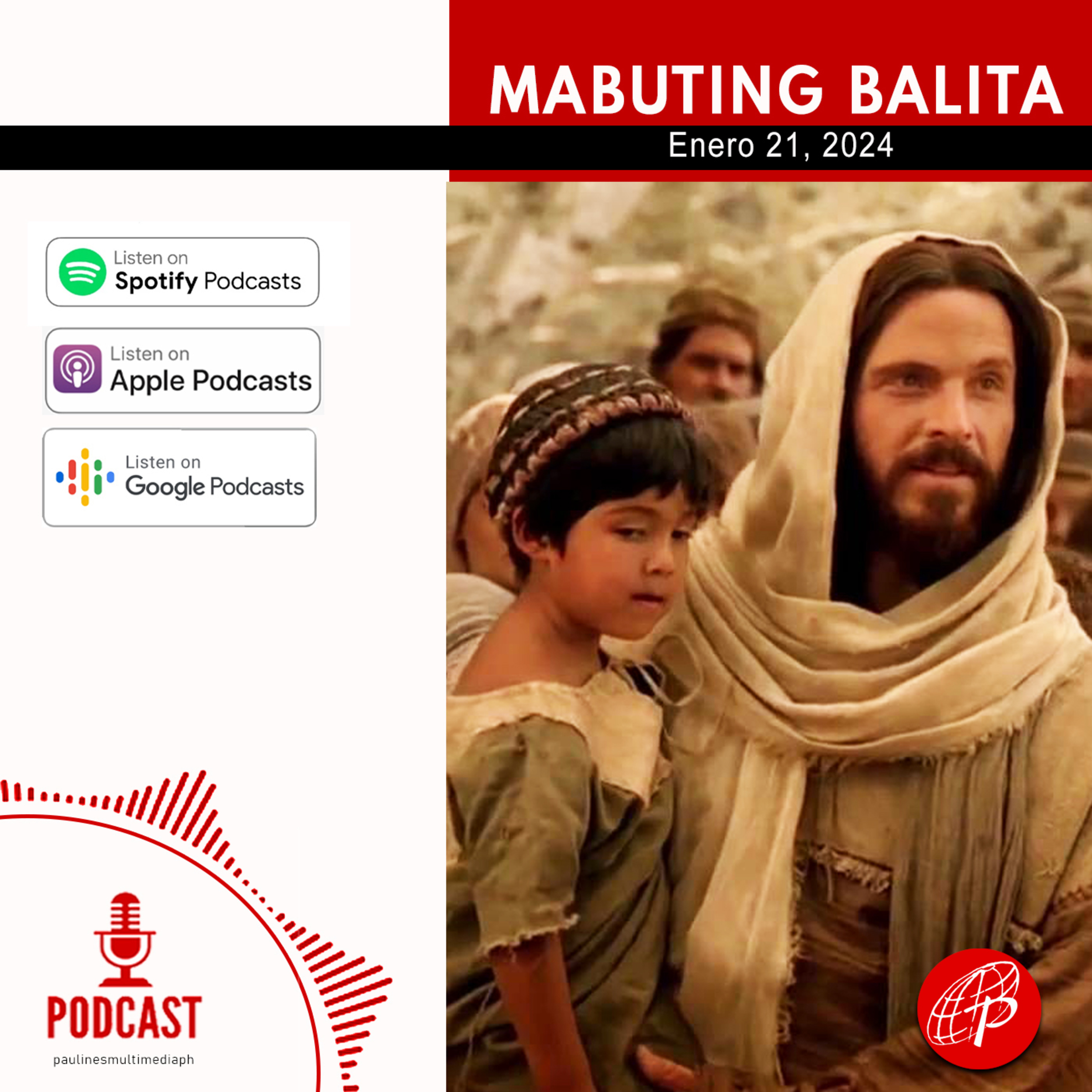 Mabuting Balita l Enero 21, 2024 – Ikatlong Linggo sa Karaniwang Panahon  episode artwork