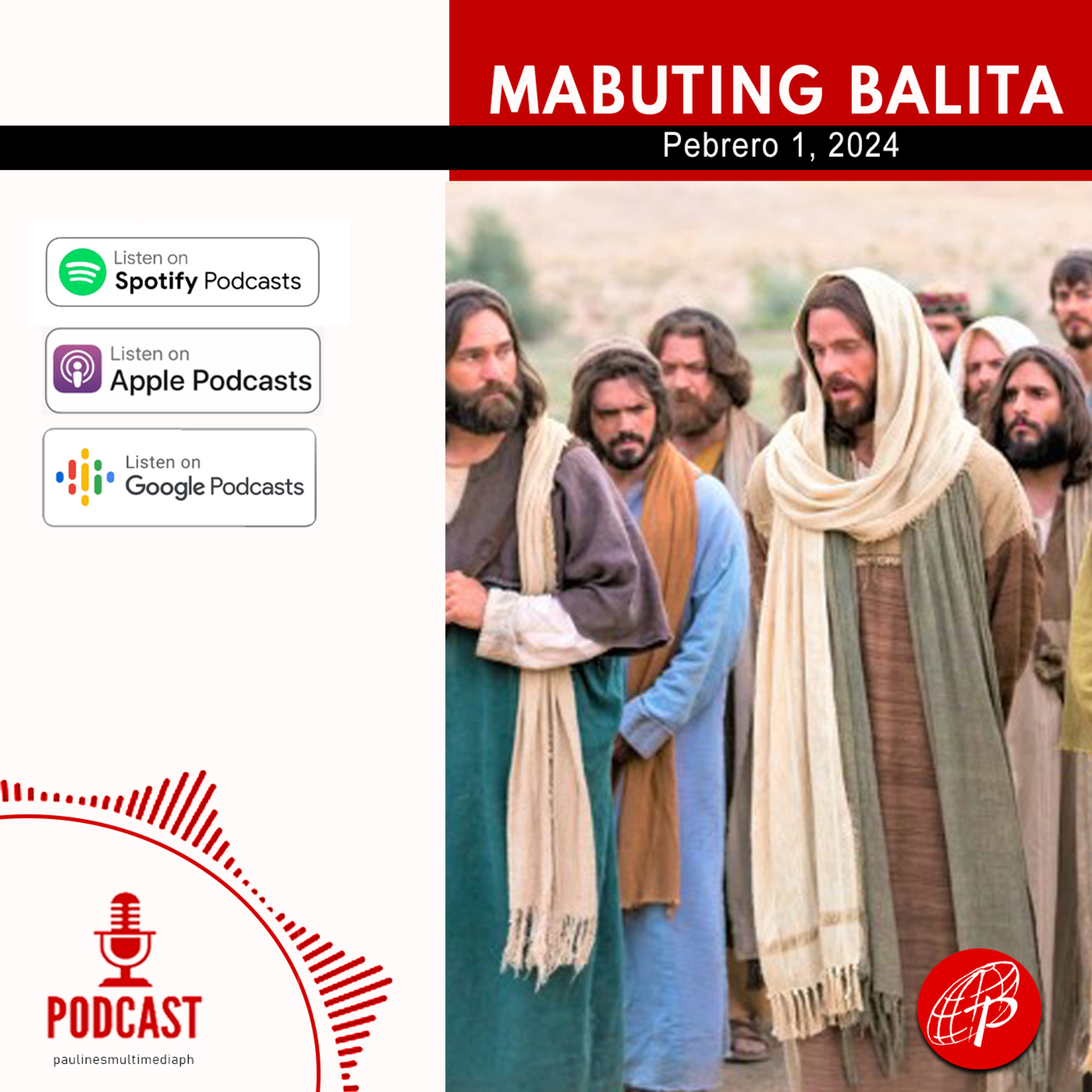 Mabuting Balita l Pebrero 1, 2024 – Huwebes l Ika-4 na Linggo ng Karaniwang Panahon episode artwork