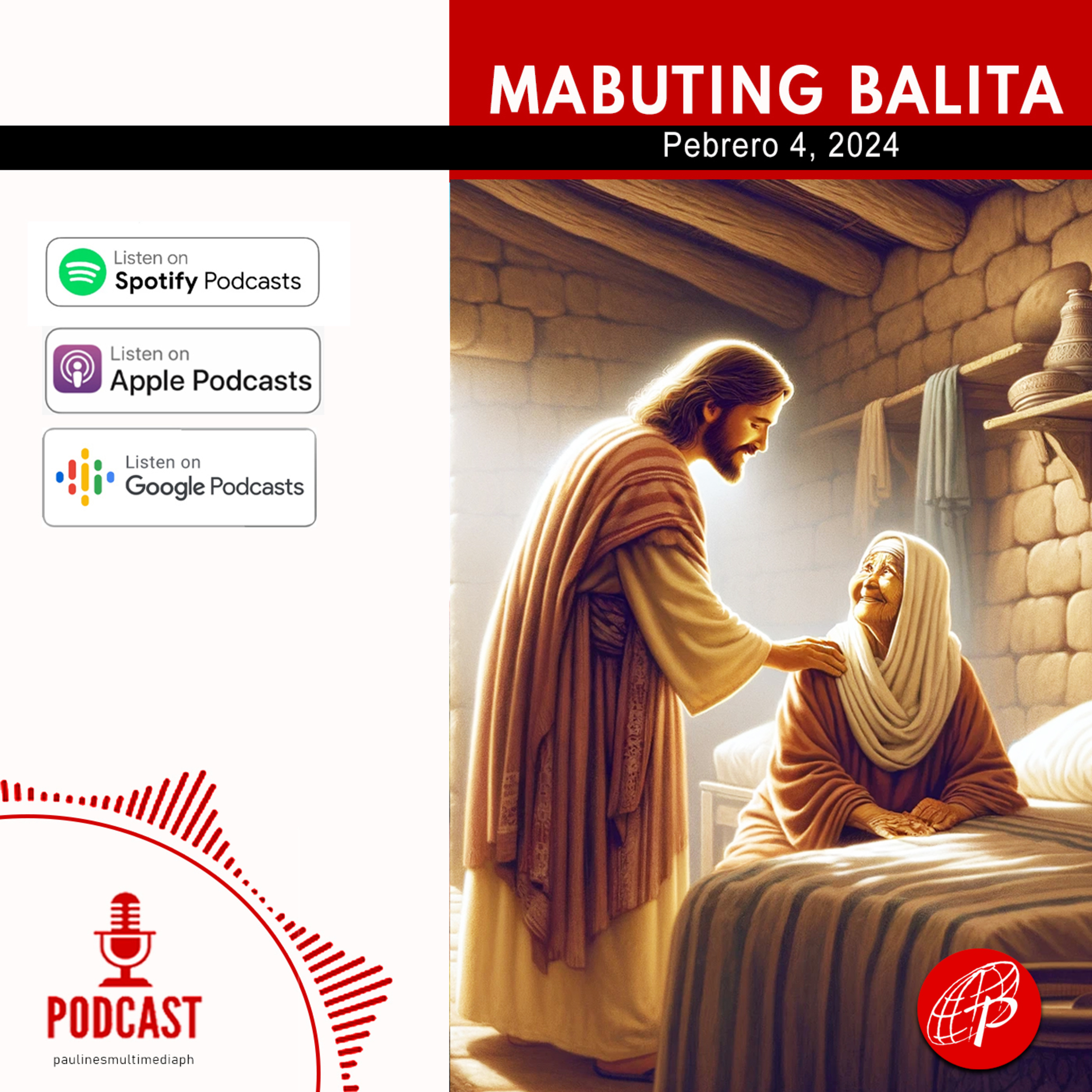 Mabuting Balita l Pebrero 4, 2024 – Ikalimang Linggo sa Karaniwang Panahon (B)	 episode artwork