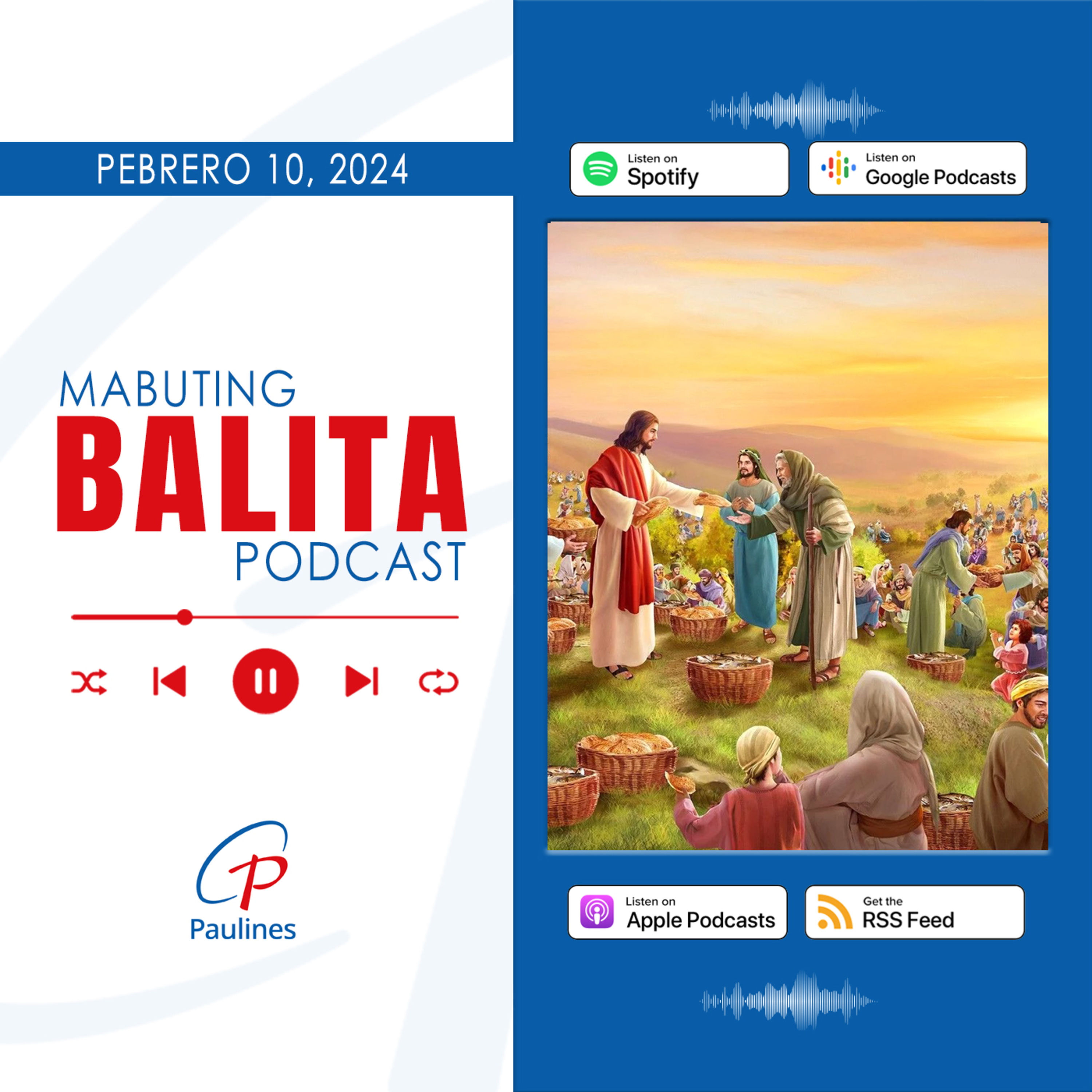 Mabuting Balita l Pebrero 10, 2024 – Sabado l Ika-5 Linggo ng Karaniwang Panahon       episode artwork