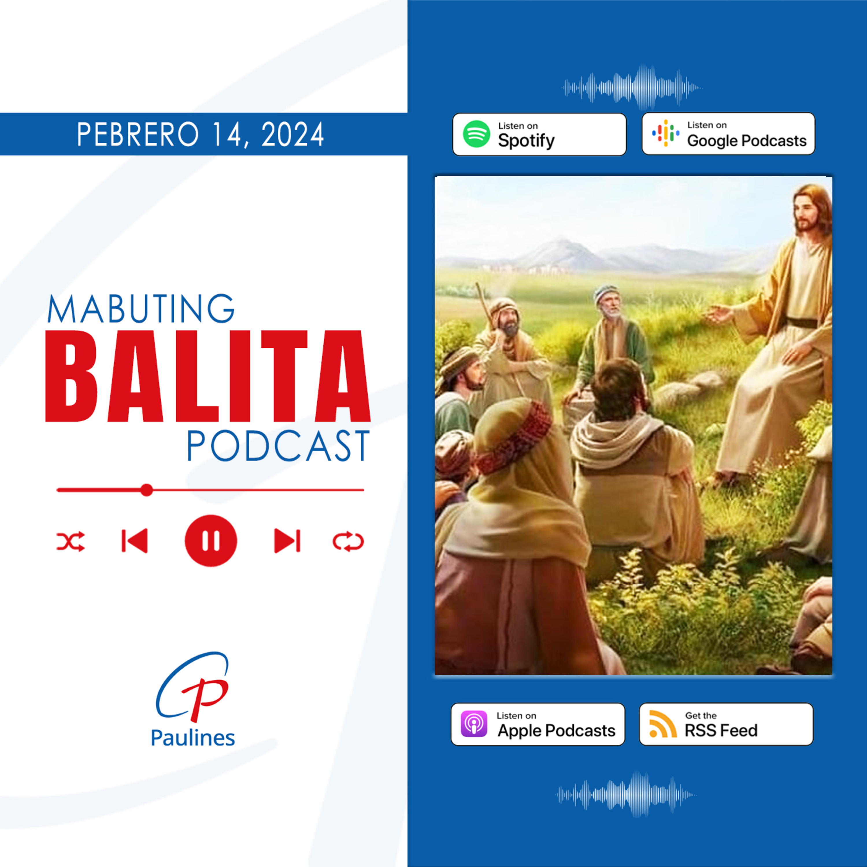 Mabuting Balita l Pebrero 14, 2024 – Miyerkules ng Abo  episode artwork