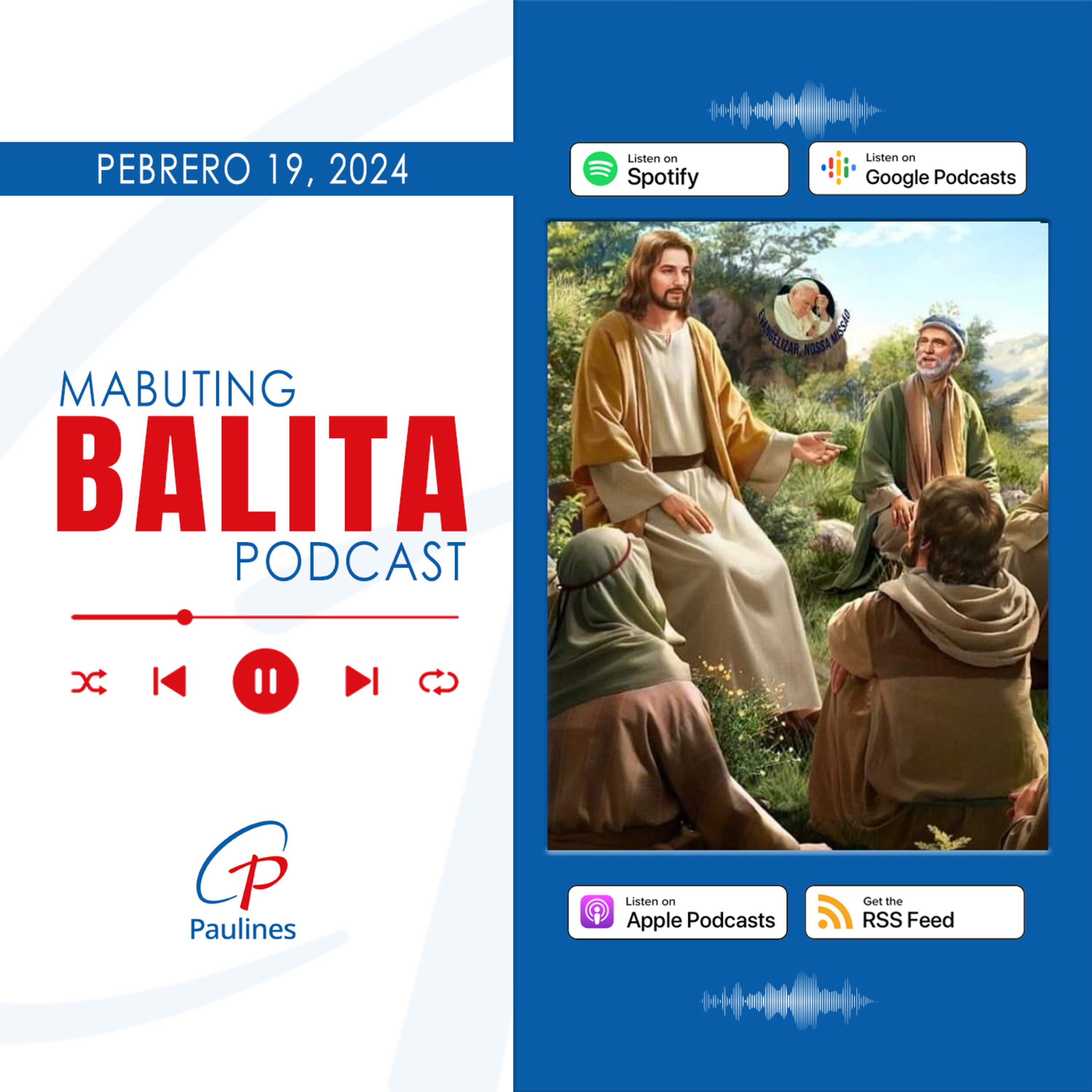 Mabuting Balita l Pebrero 19, 2024 – Lunes l Unang Linggo ng Kuwaresma    episode artwork