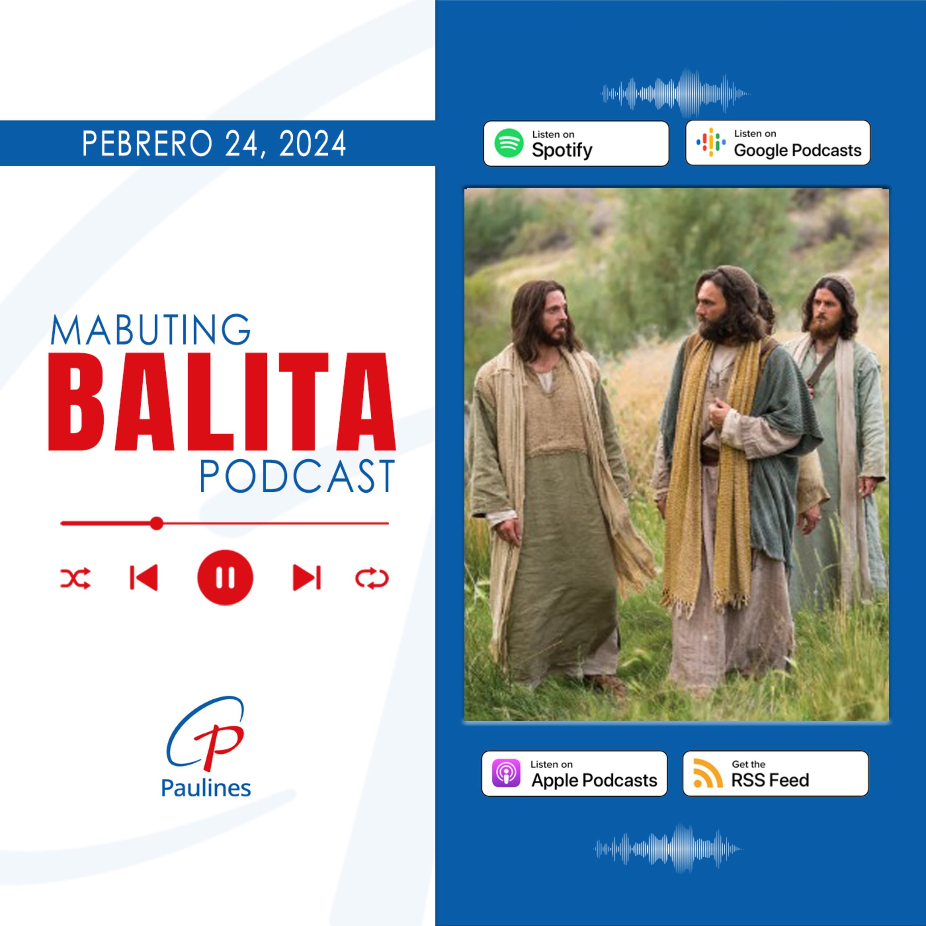 Mabuting Balita l Pebrero 24, 2024 – Sabado l Unang Linggo ng Kuwaresma  episode artwork