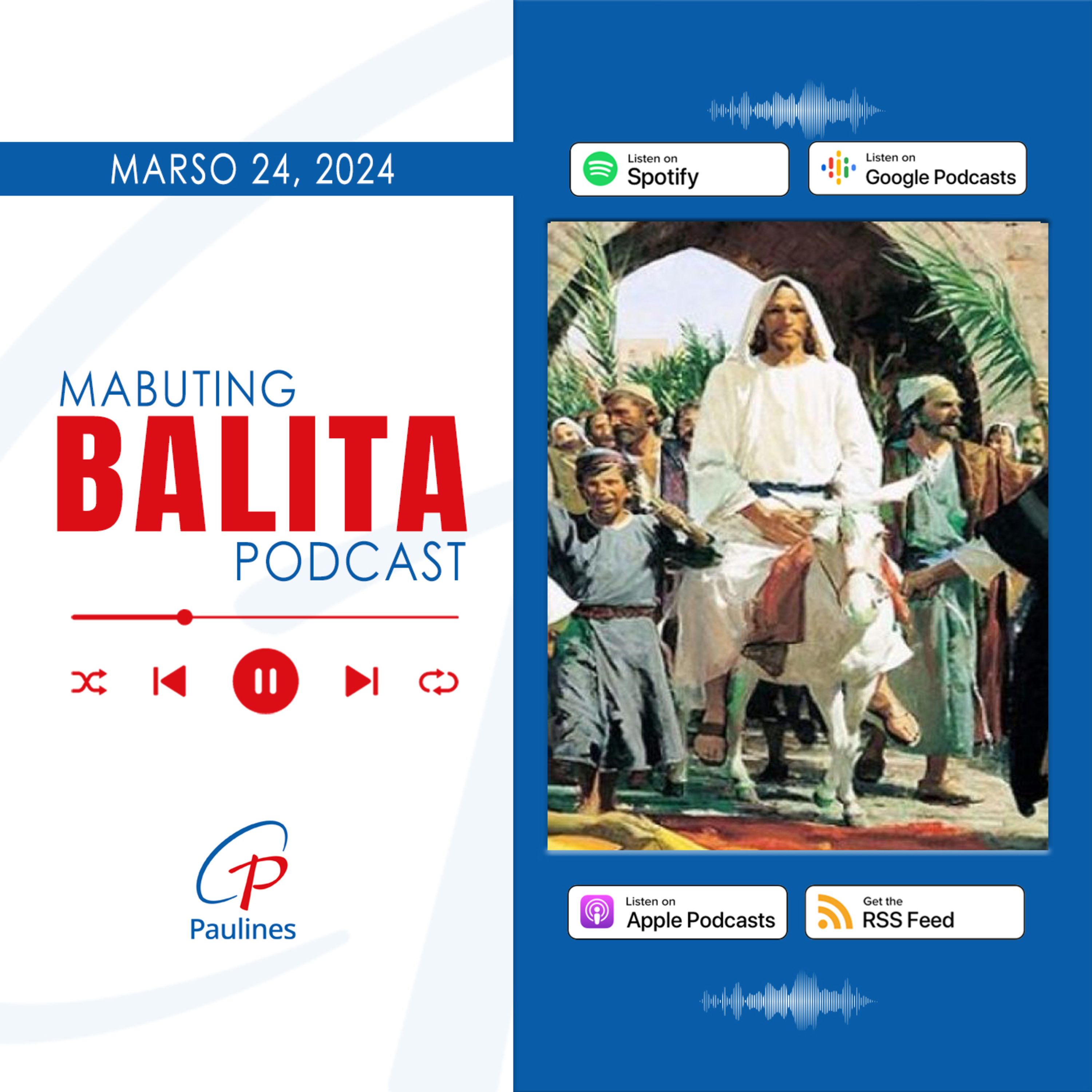  Mabuting Balita l Marso 24, 2024 - Linggo  episode artwork