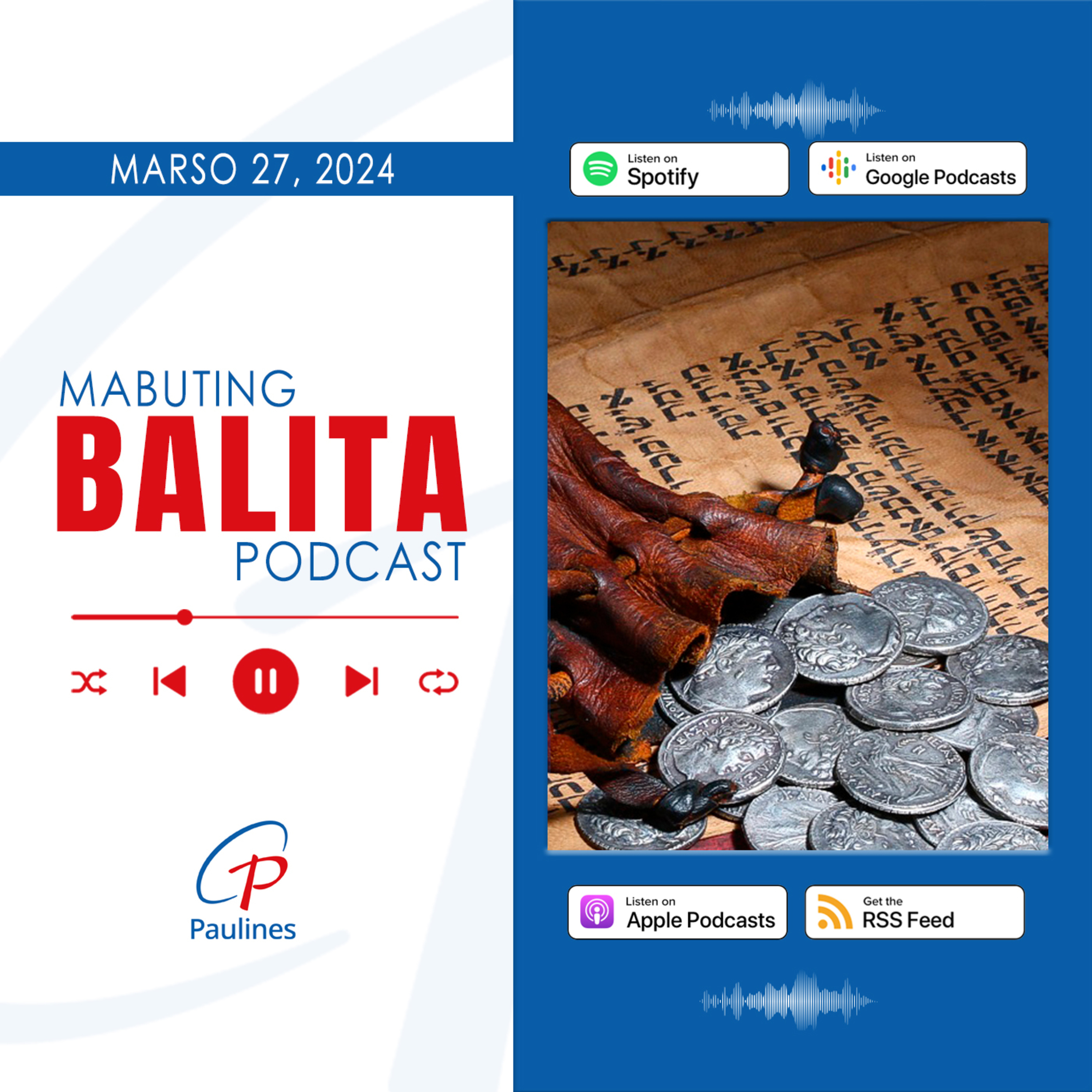 Mabuting Balita l Marso 27, 2024 – Miyerkules Santo  episode artwork