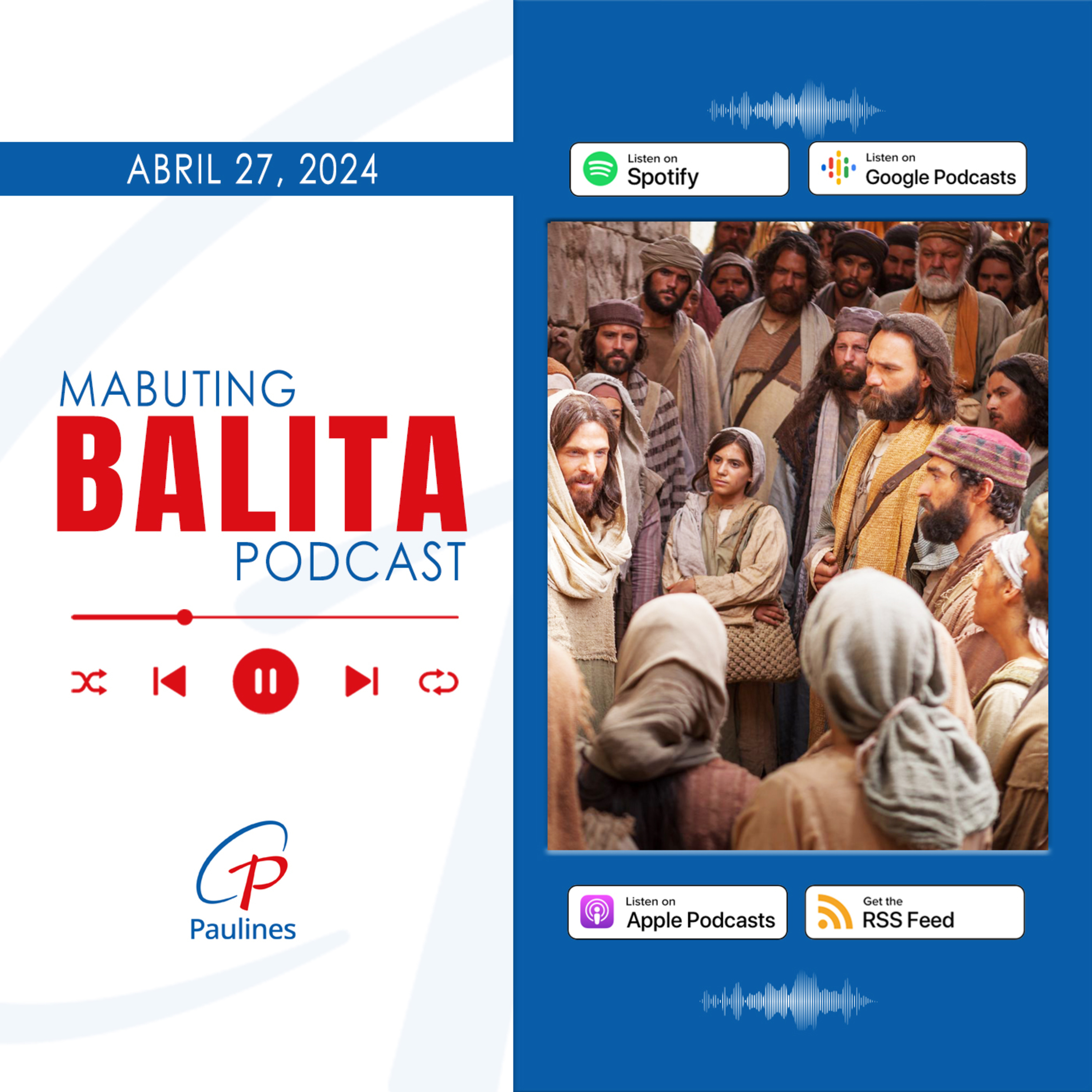 Mabuting Balita l Abril 27, 2024 – Sabado episode artwork