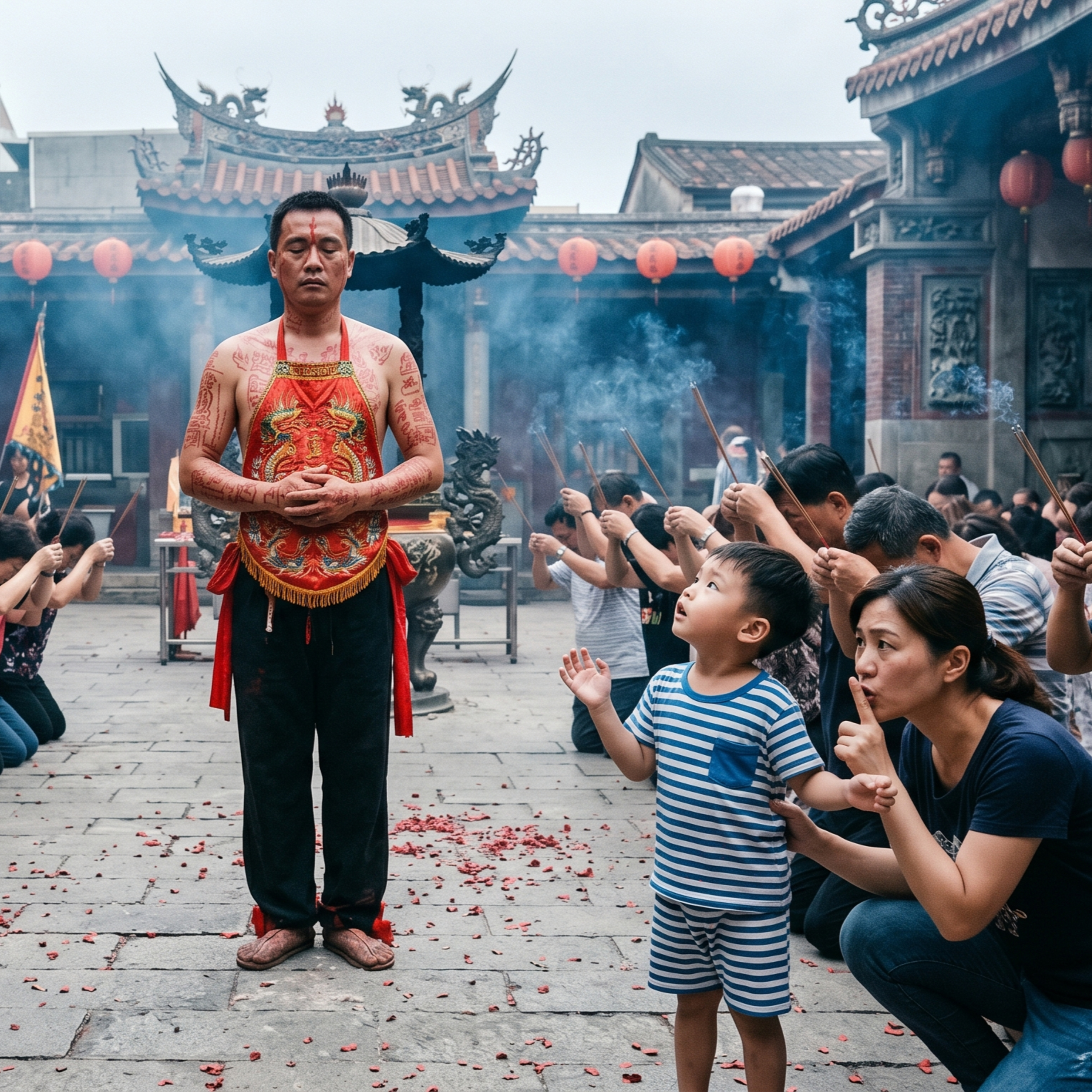 乩童辦事，有件事大家都看到了，但沒人敢講 episode artwork