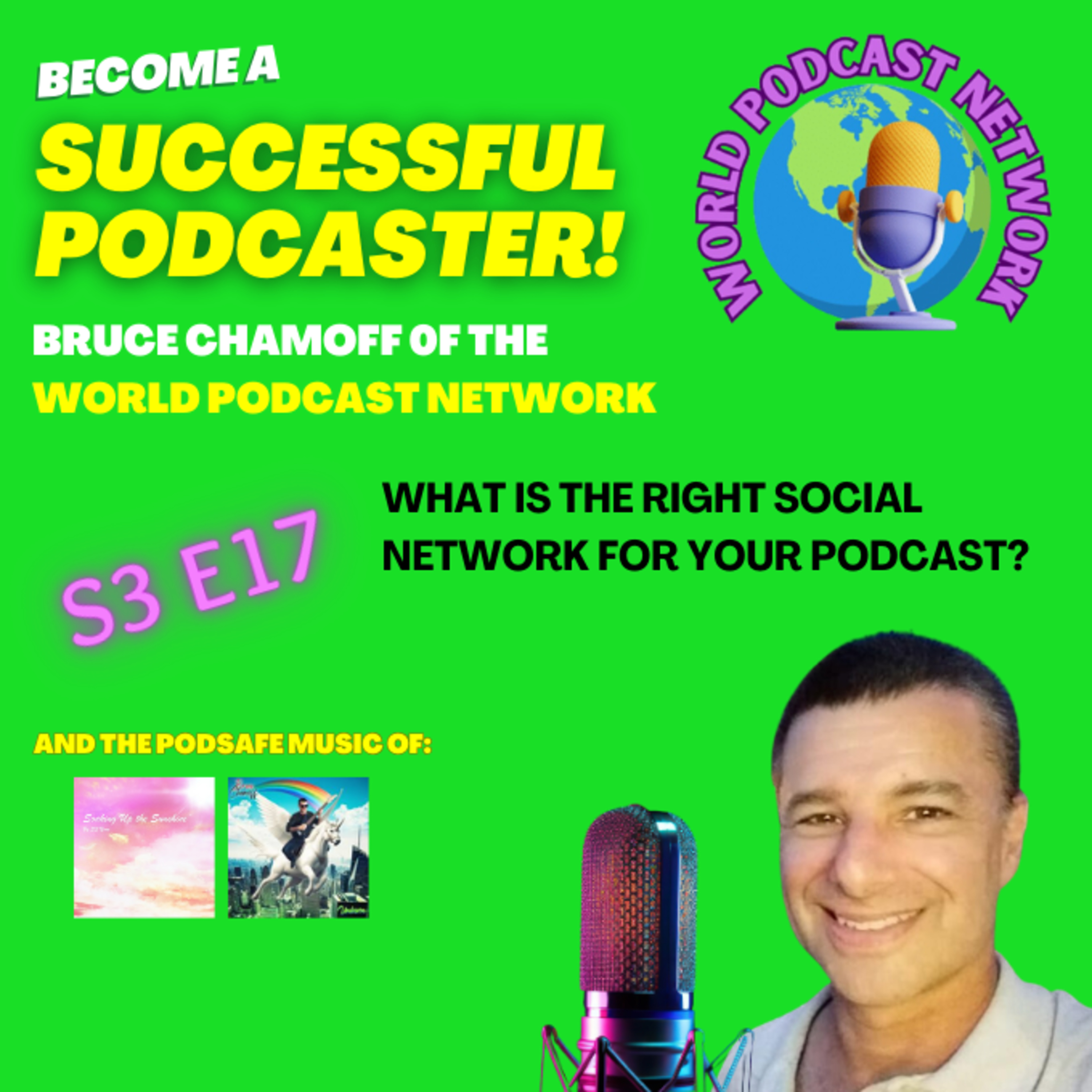 Become a Successful Podcaster With Bruce Chamoff - Learn audience growth, monetization, success!