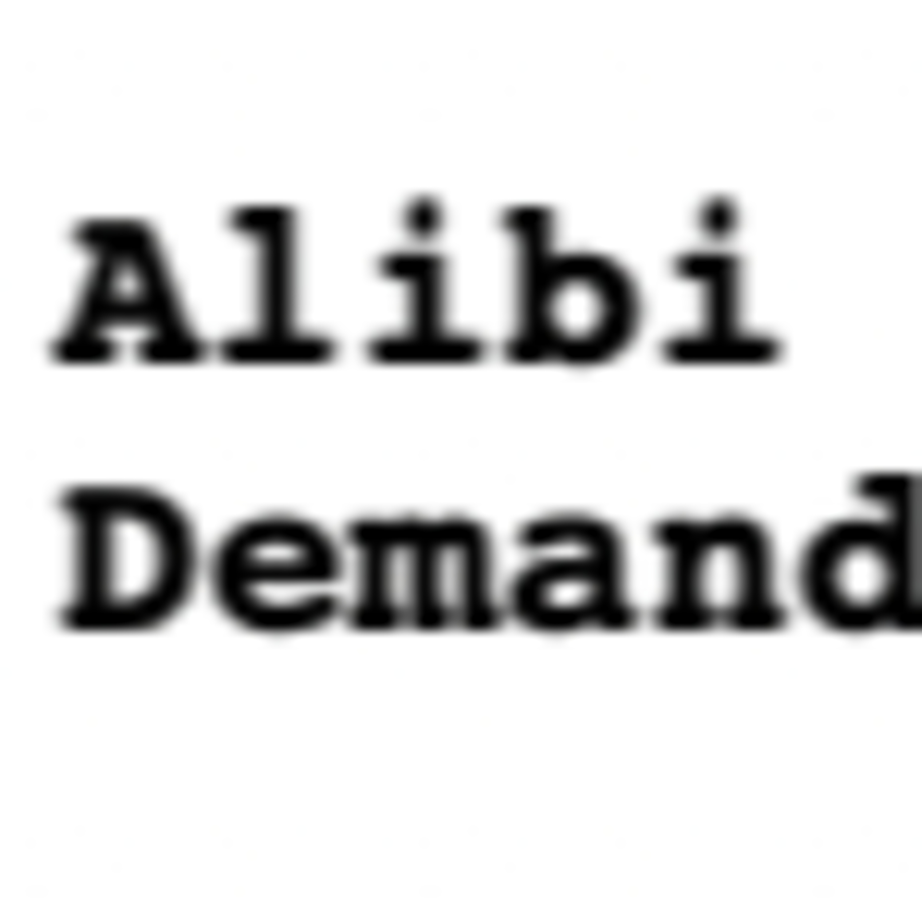 New Filings: Demand for Alibi/Cancellation of Arraignment episode artwork
