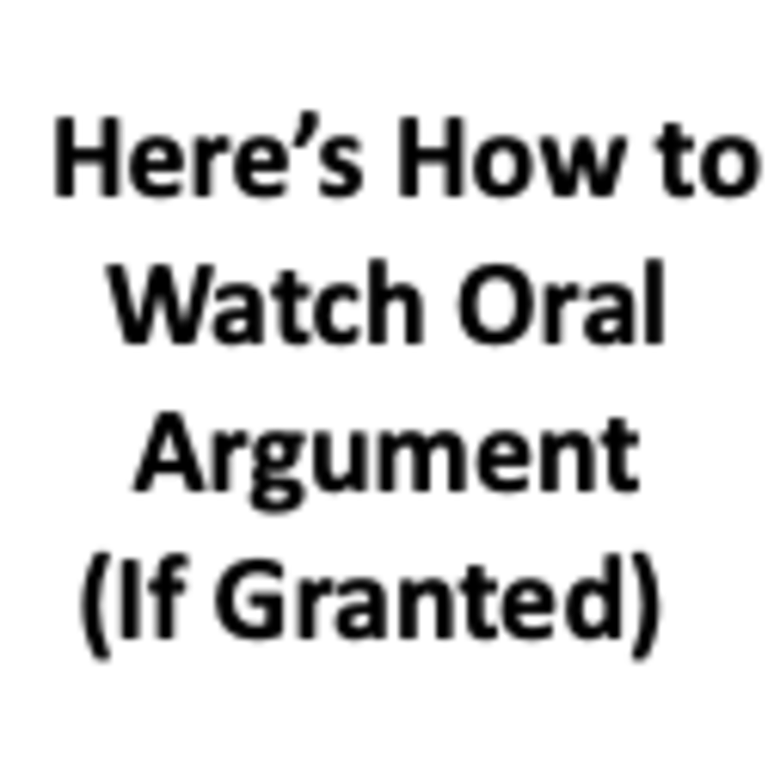 Allen v. IN (Delphi Appeal) Status of Oral Argument Motion episode artwork